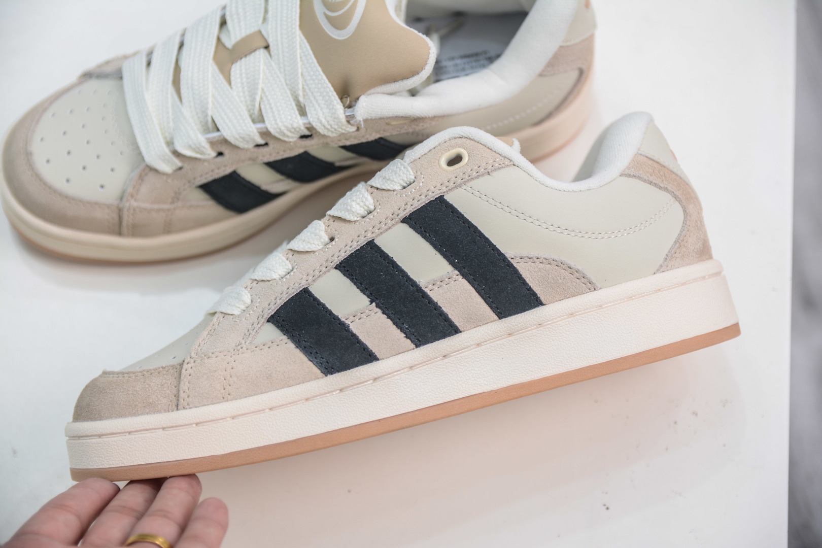 Adidas Originals Campus 00s Bread Style Low-top Casual Sneakers - Beige 8 cmp i1753456764579 4682 0 6