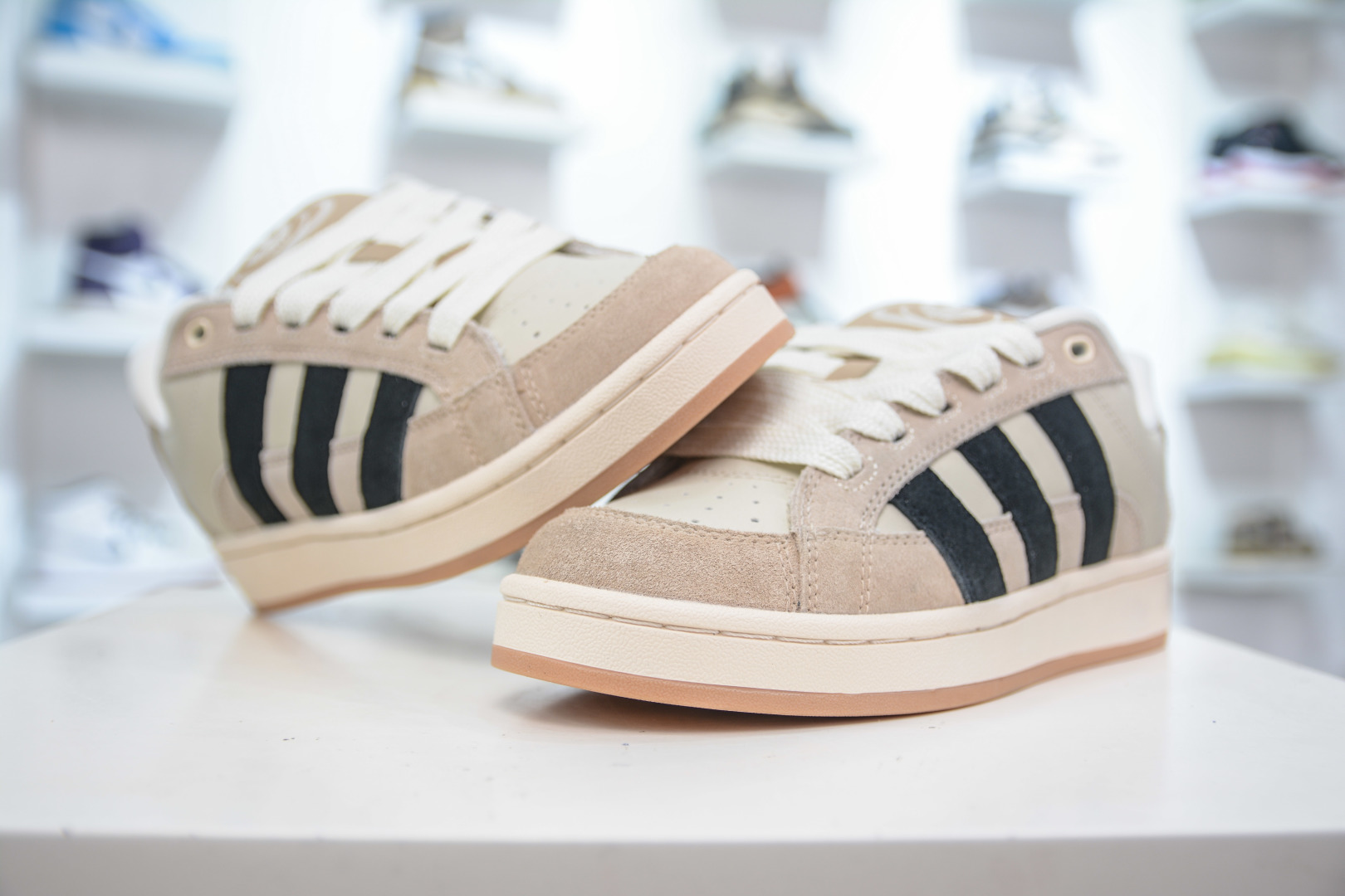 Adidas Originals Campus 00s Bread Style Low-top Casual Sneakers - Beige 5 cmp i1753456765551 7166 0 3