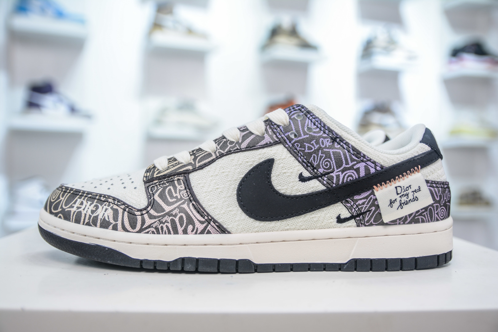 Nike SB Dunk Low x Dior - White Black Purple, Premium Quality, Original Materials 1 cmp i1753456974311 7509 0 0