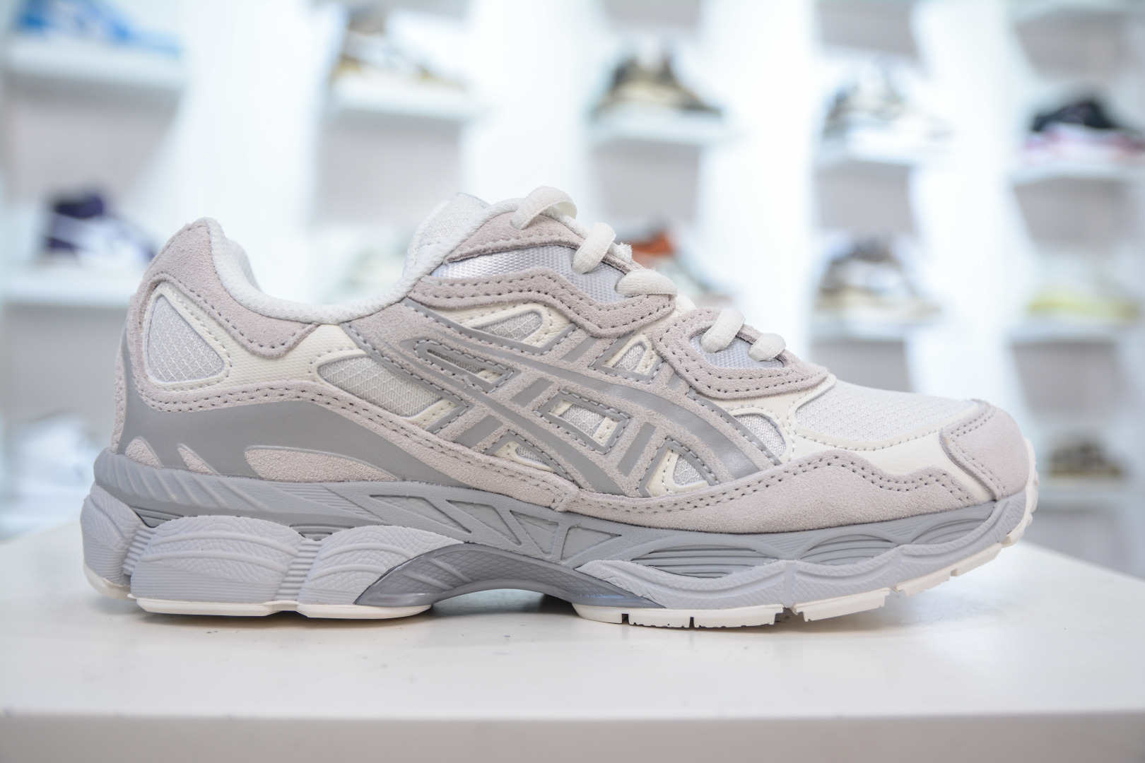 Asics Gel-N纯原版本 亚瑟士运动休闲透气专业跑鞋 1203A739-100