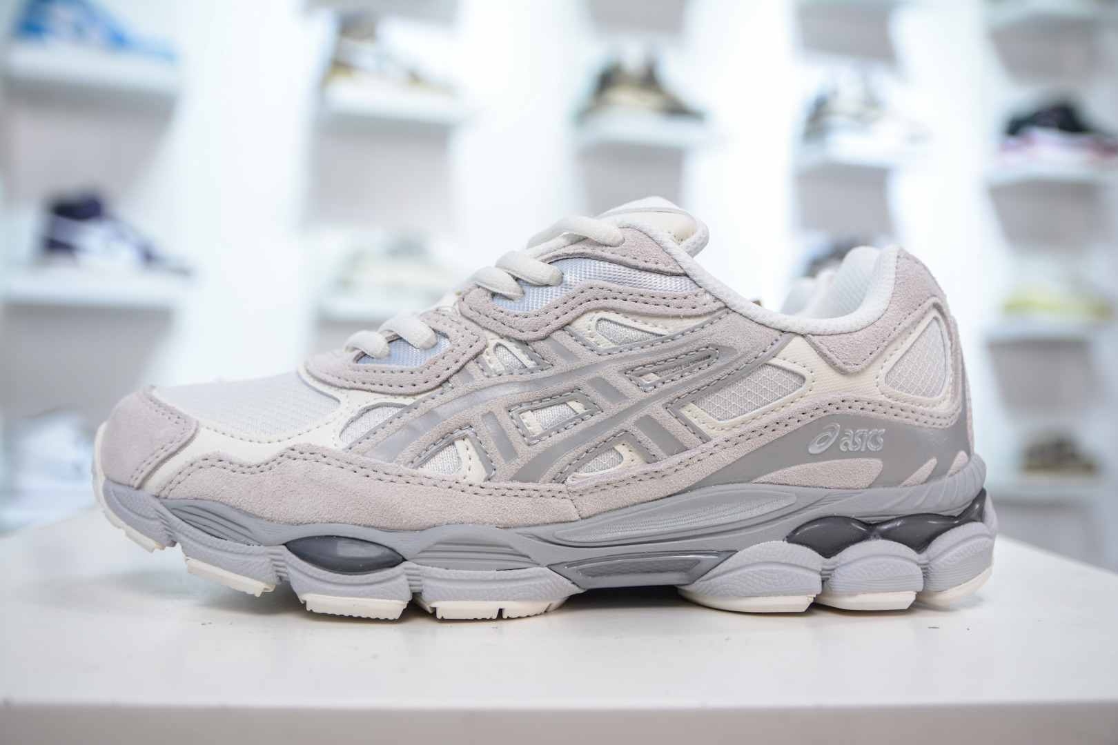 Asics Gel-N纯原版本 亚瑟士运动休闲透气专业跑鞋 1203A739-100