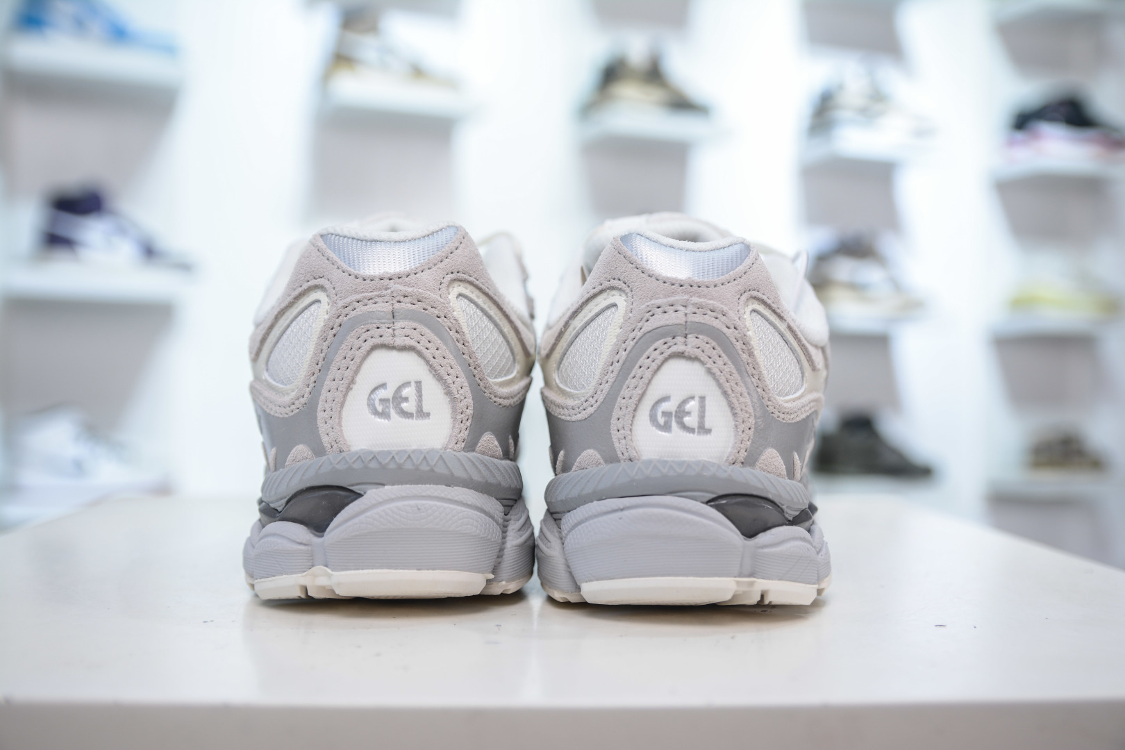 Asics Gel-N纯原版本 亚瑟士运动休闲透气专业跑鞋 1203A739-100