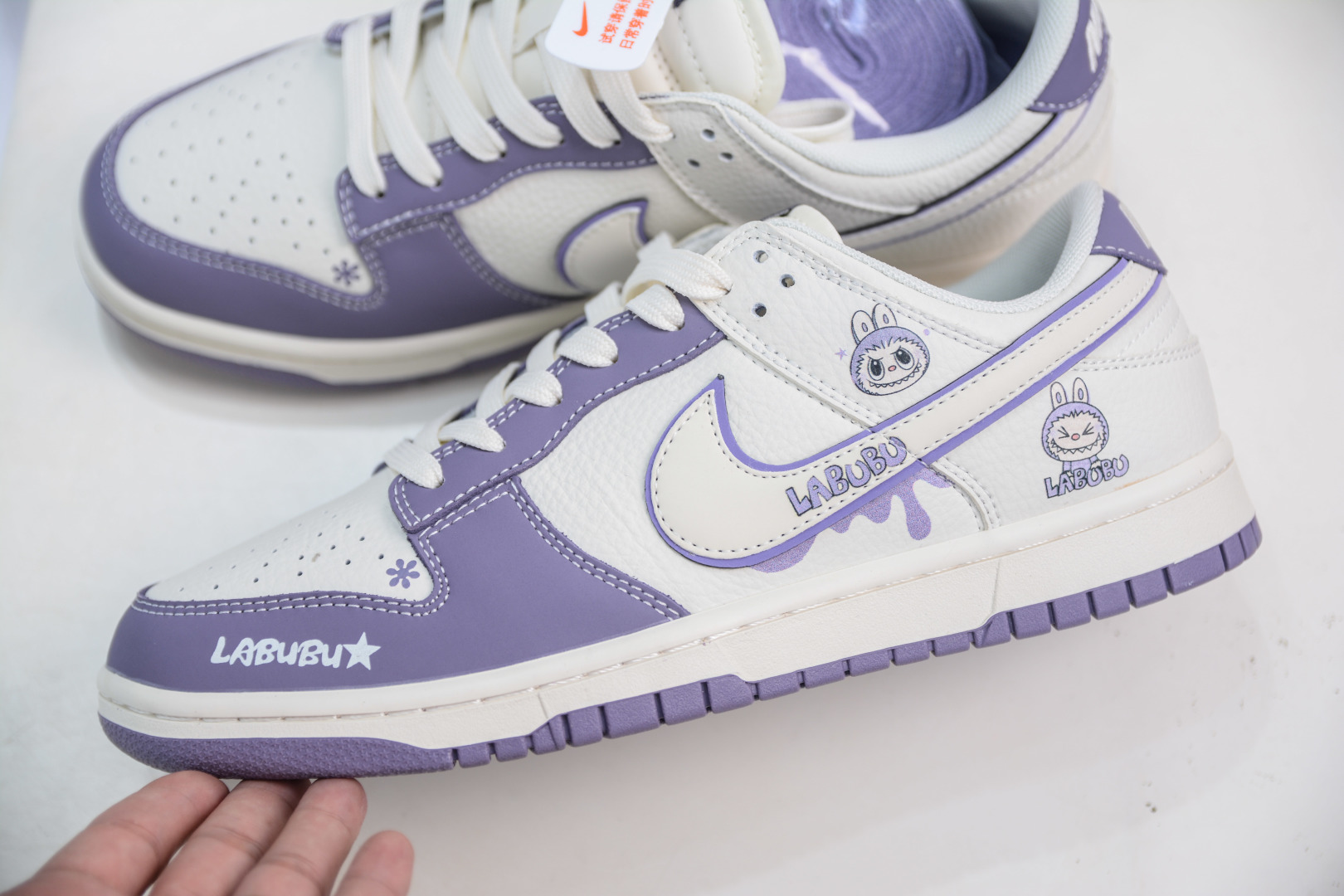 280 Nike SB Dunk Low x LABUBU 拉布布联名-米紫 CS5288-119