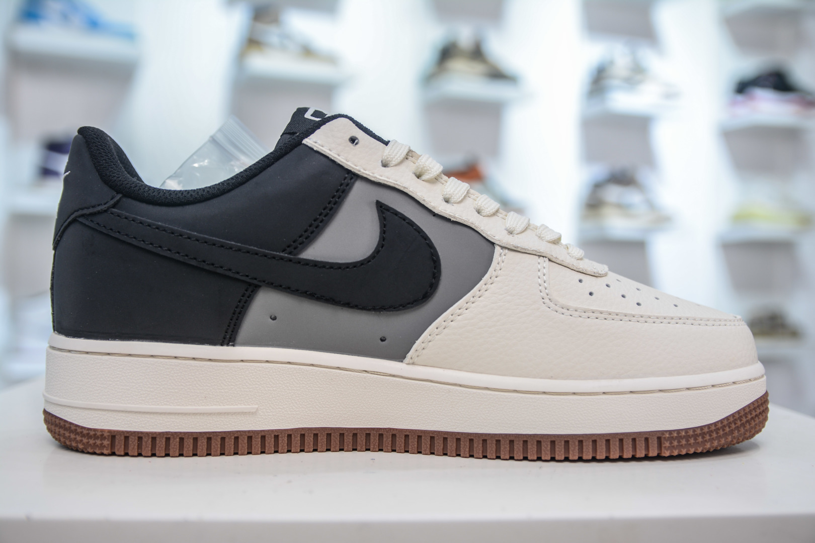 Nike Air Force 1 Low 07 x Balenciaga 巴黎世家联名-白灰黑生胶 HJ3318-005