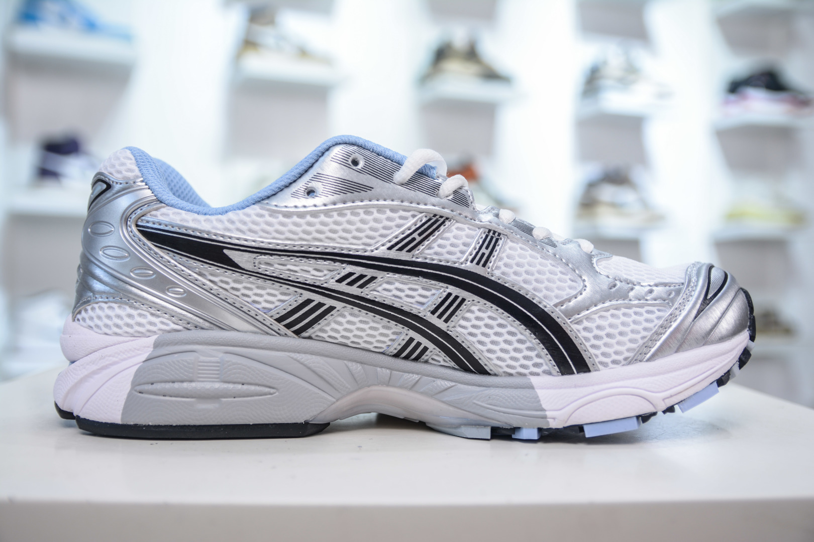 X版纯原 亚瑟士/ASICS Gel Kayano 14”Cream Denim Blue”卡亚诺14代系列轻量缓震休闲运动跑步鞋 1203A961-101