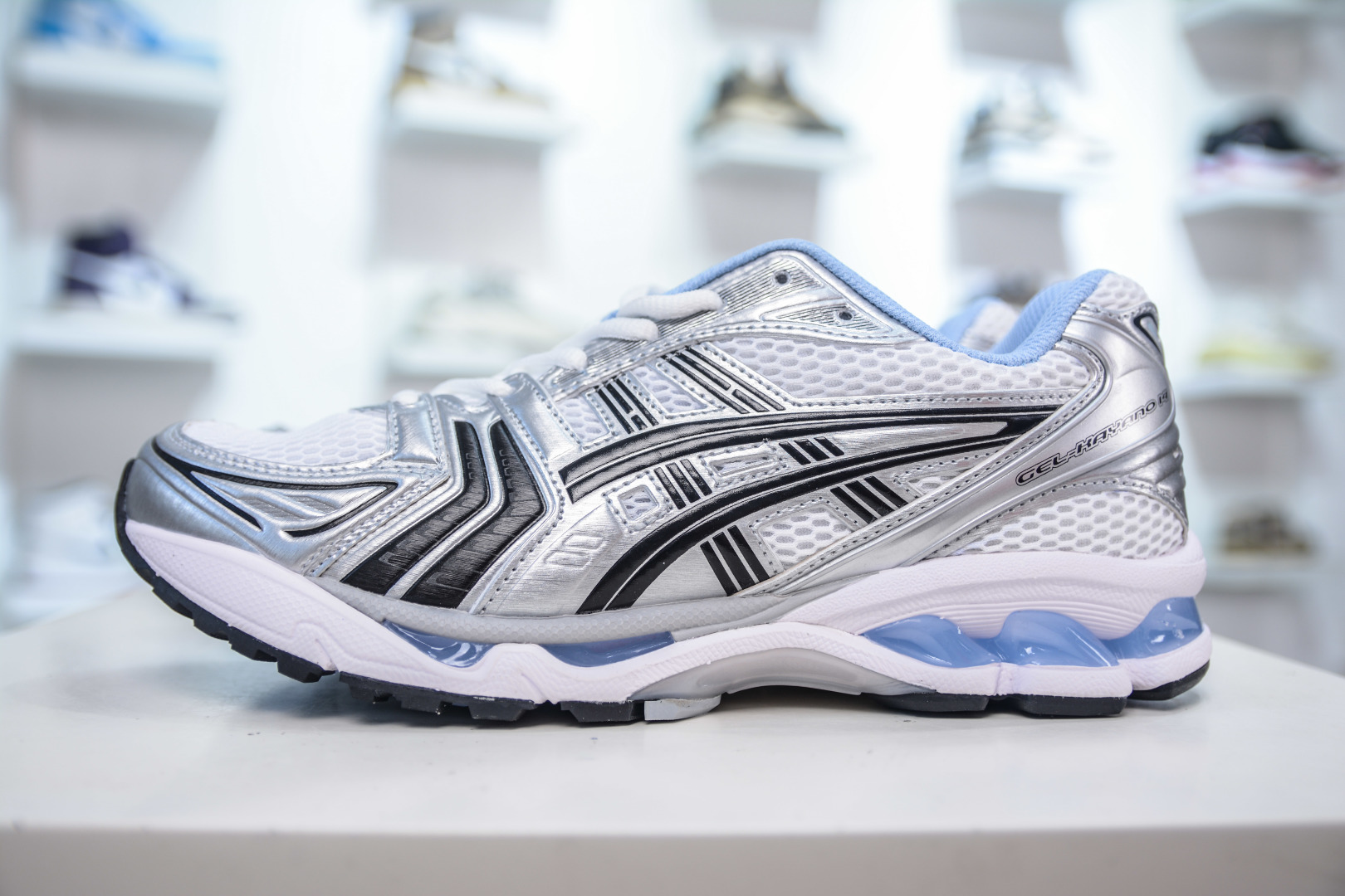 X版纯原 亚瑟士/ASICS Gel Kayano 14”Cream Denim Blue”卡亚诺14代系列轻量缓震休闲运动跑步鞋 1203A961-101