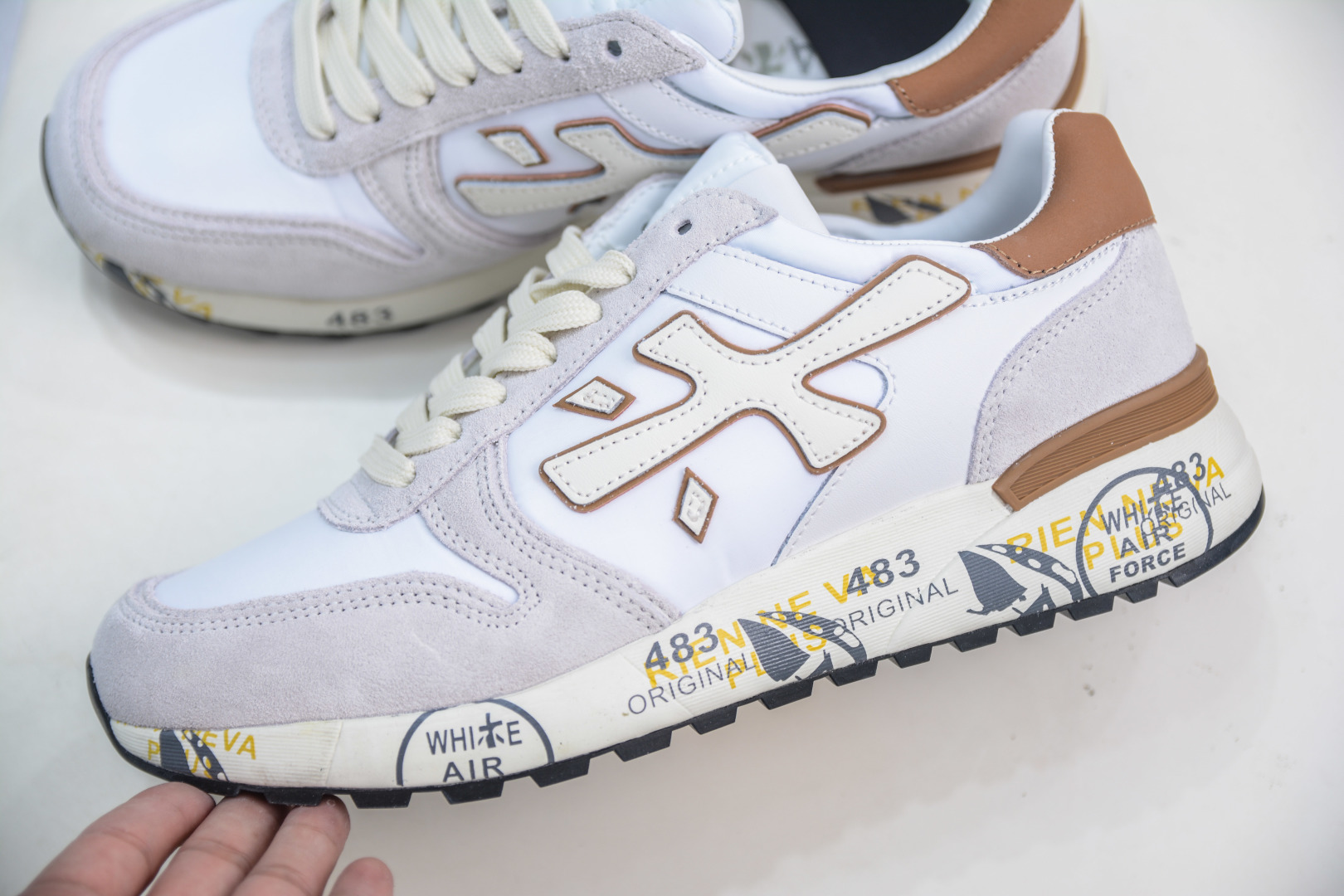 Premiata Low-Top Sneakers: Italian Craftsmanship, Versatile Style, Comfortable Fit 7 cmp i1753628588047 8612 0 6