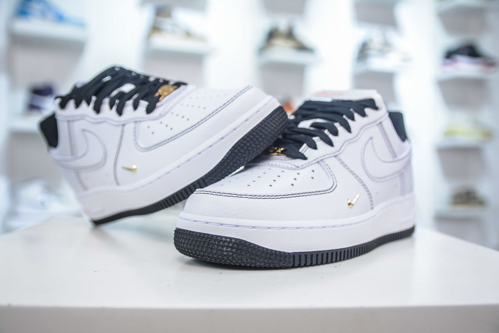 Nike Air Force 1 Low '07 White Black Stitching Gold Swoosh - Premium Quality 4 cmp i1753629722207 630 0 3