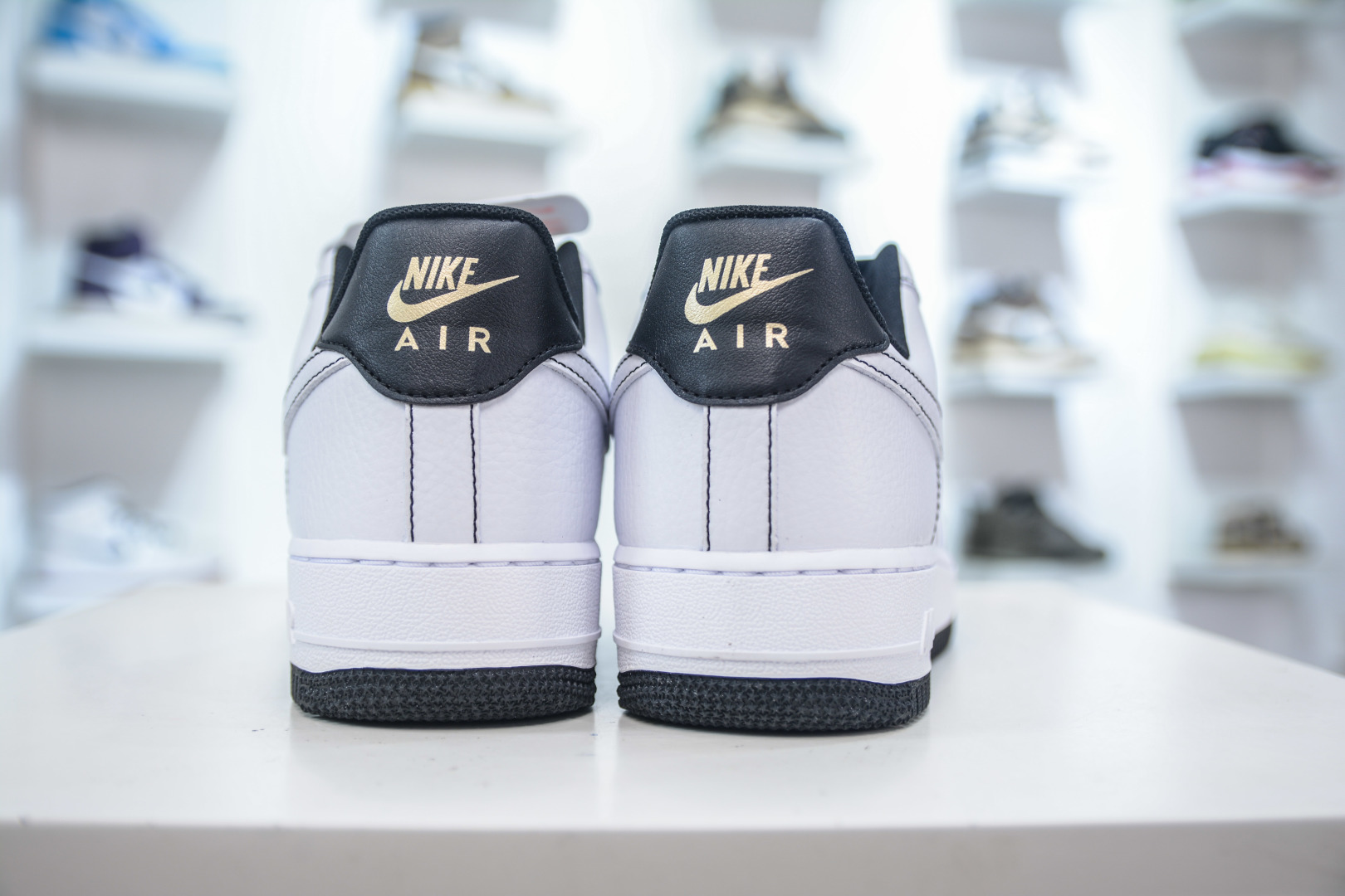 Nike Air Force 1 Low '07 White Black Stitching Gold Swoosh - Premium Quality 2 cmp i1753629722208 9622 0 1