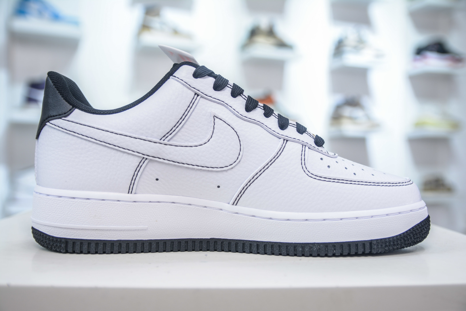 Nike Air Force 1 Low '07 White Black Stitching Gold Swoosh - Premium Quality 3 cmp i1753629724125 6075 0 2