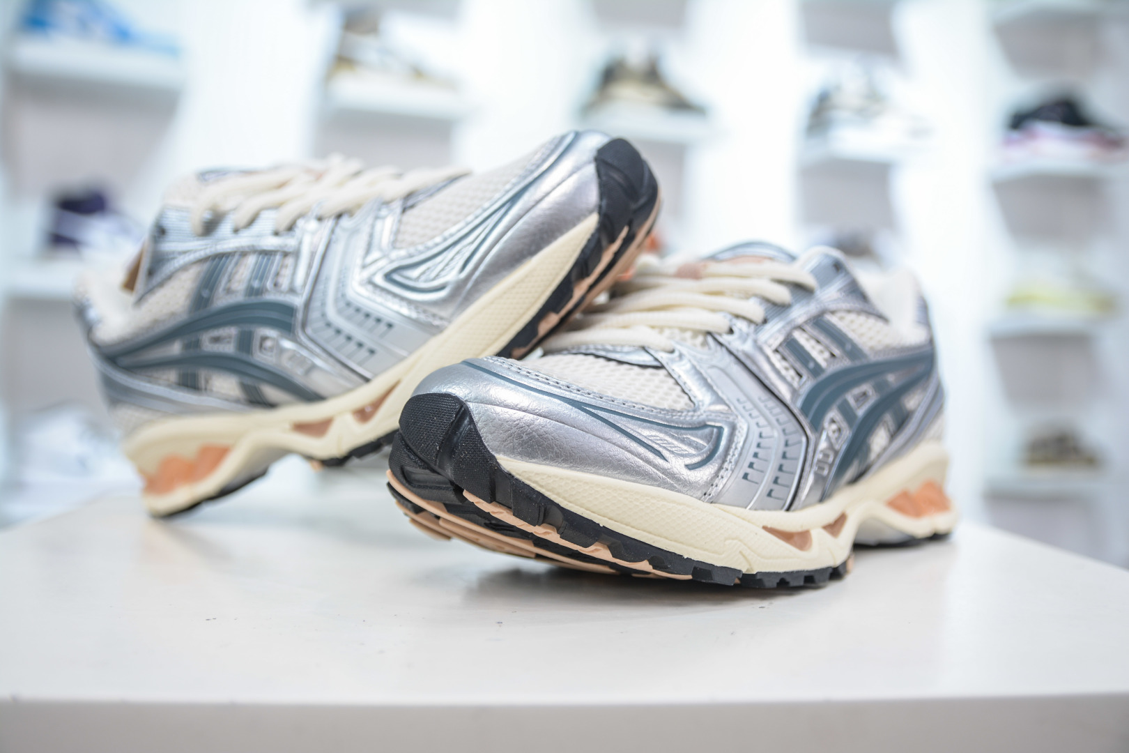ASICS Gel-Kayano 14 Cream Denim Blue Lightweight Cushioned Running Shoes 5 cmp i1753629792102 2169 0 3
