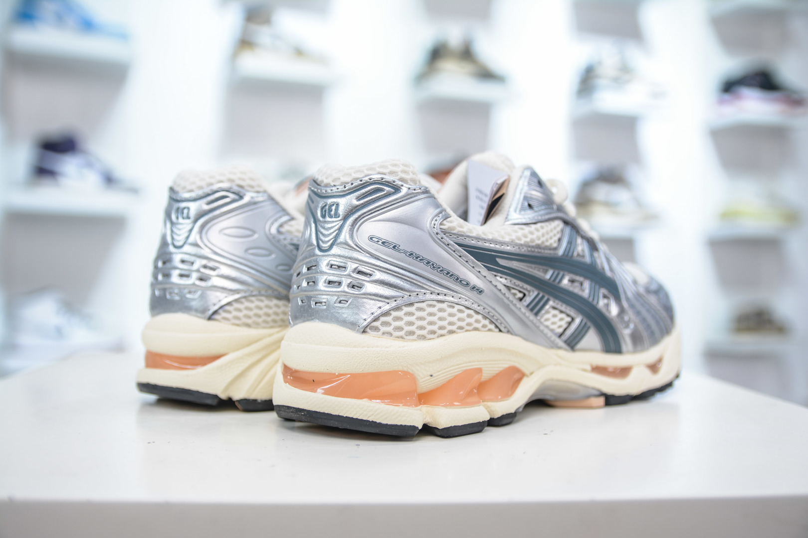 ASICS Gel-Kayano 14 Cream Denim Blue Lightweight Cushioned Running Shoes 7 cmp i1753629792102 5263 0 5
