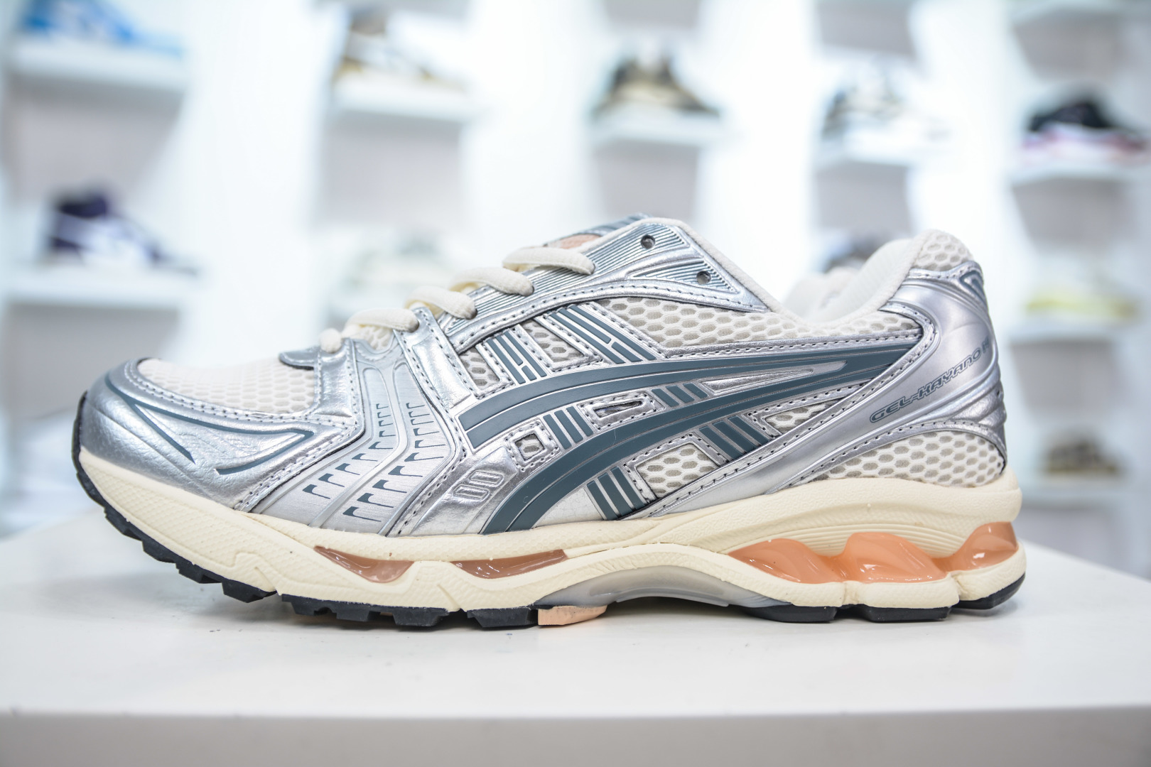 ASICS Gel-Kayano 14 Cream Denim Blue Lightweight Cushioned Running Shoes 2 cmp i1753629792104 7418 0 0