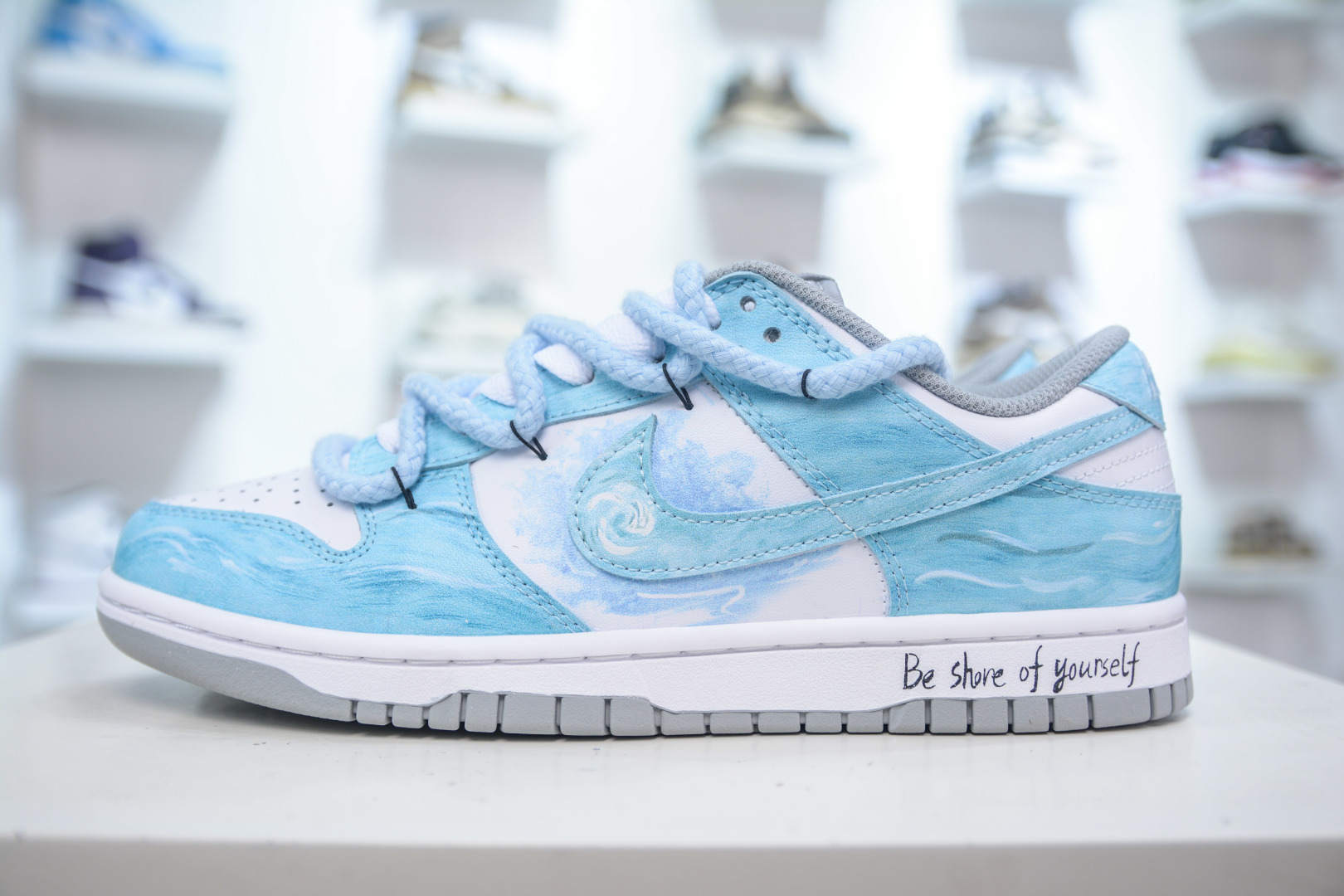 Nike SB Dunk Low 白蓝绑带 DV0833-113