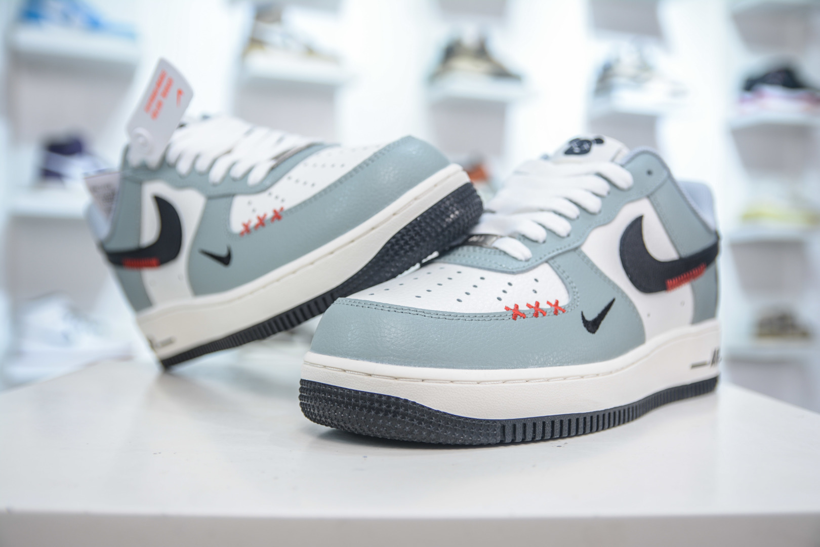Nike Air Force 1 Low Violence Bear Collaboration White Gray Black Sneakers 5 cmp i1753791471946 627 0 3