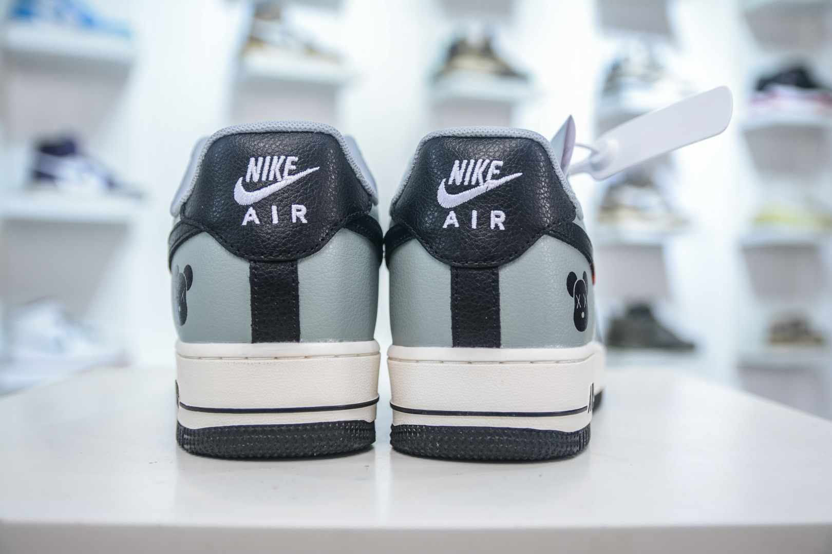 Nike Air Force 1 Low Violence Bear Collaboration White Gray Black Sneakers 3 cmp i1753791471946 933 0 1