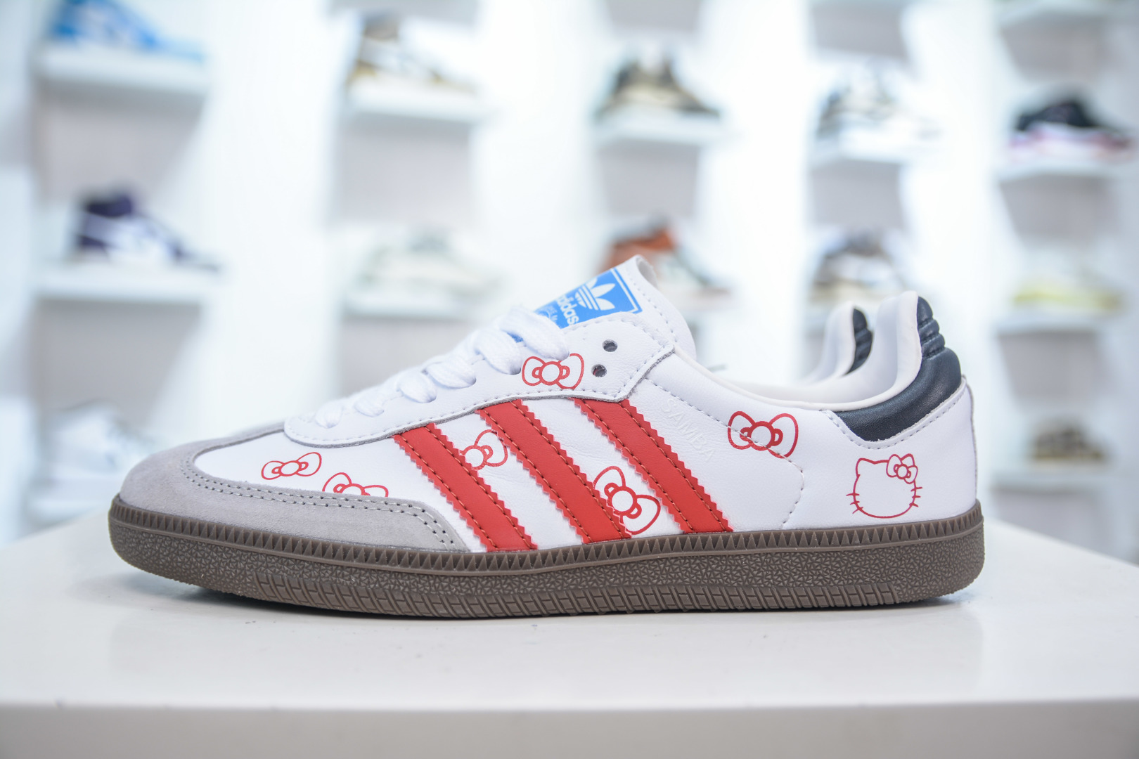 Adidas Originals Samba OG Hello Kitty Sneakers White Red Cute Cat B75806 1 cmp i1753975382227 2707 0 0