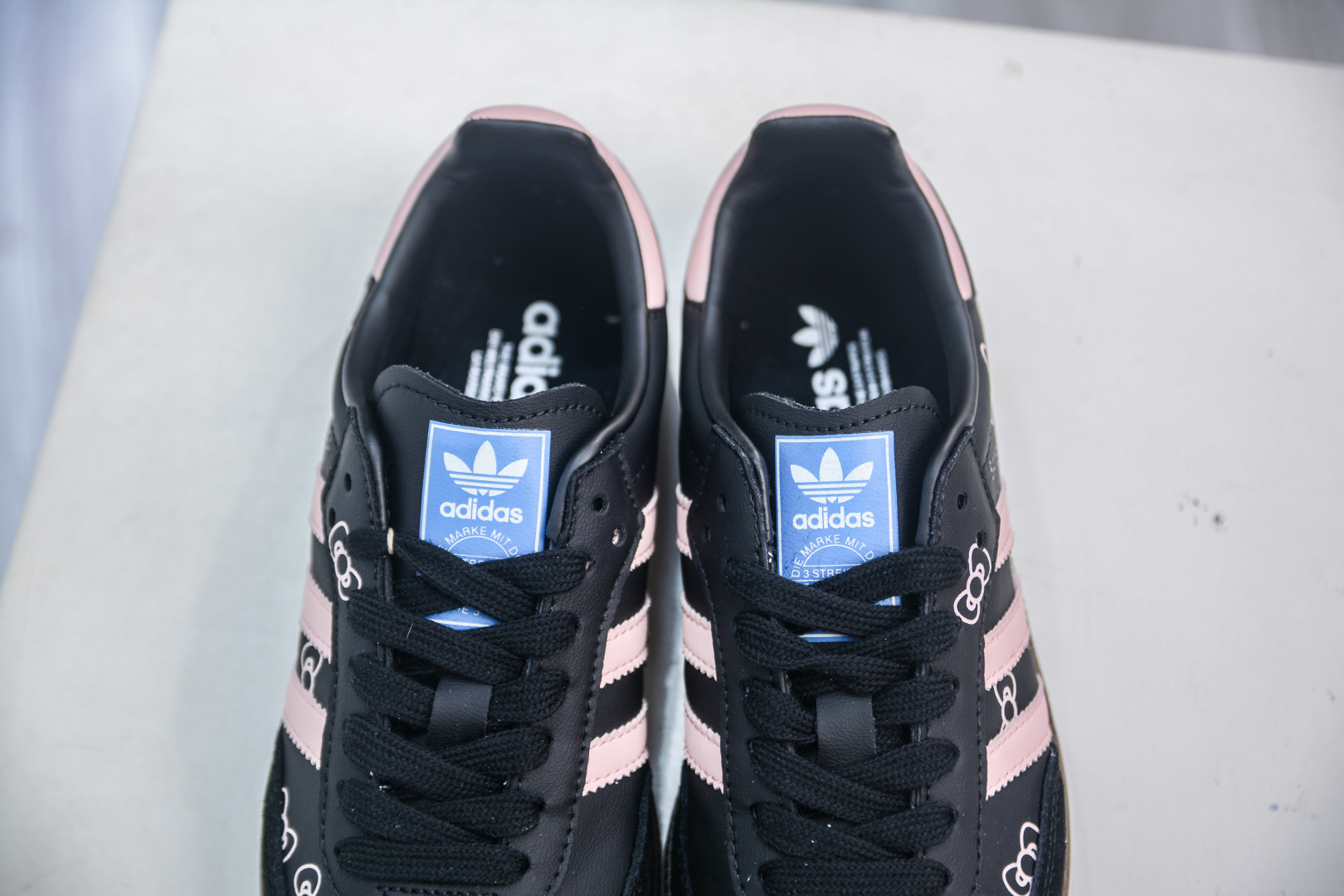 Adidas Originals Samba OG Hello Kitty Shoes, Black/Pink, Women's Size 8 cmp i1753975496078 2669 0 7