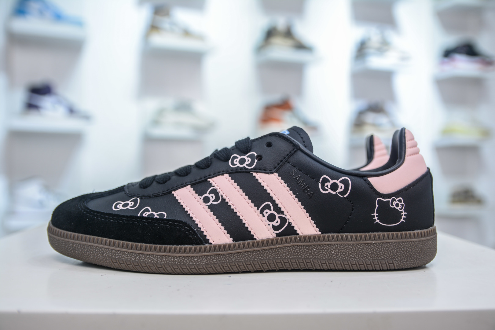 Adidas Originals Samba OG Hello Kitty Shoes, Black/Pink, Women's Size 1 cmp i1753975497047 1101 0 0