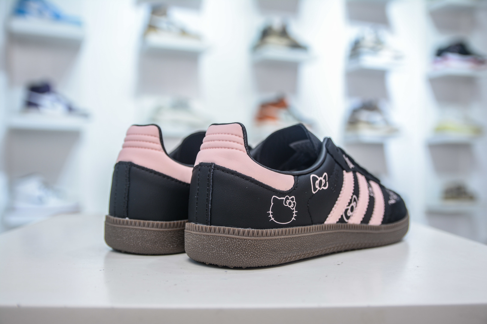 Adidas Originals Samba OG Hello Kitty Shoes, Black/Pink, Women's Size 6 cmp i1753975497052 135 0 5