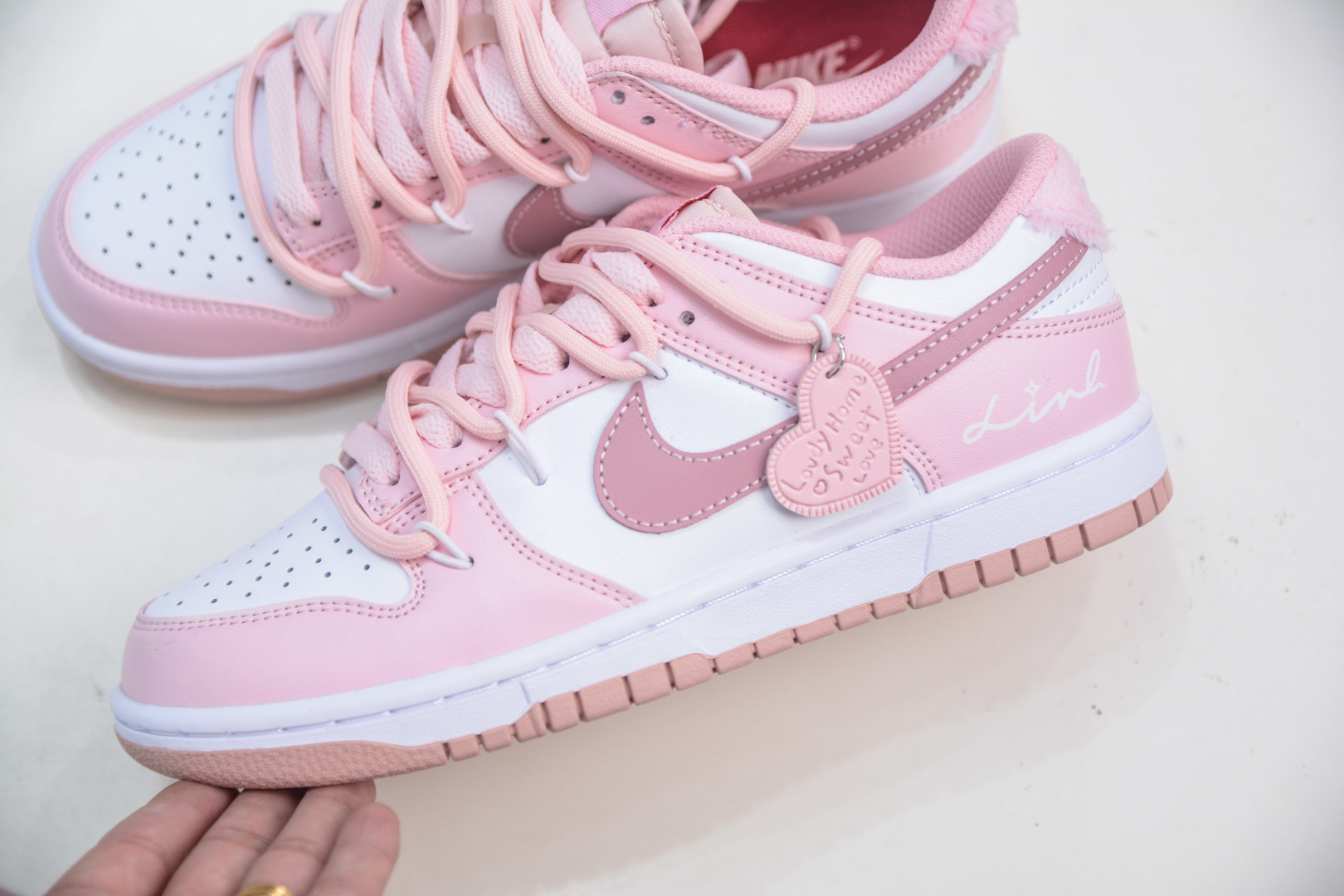 Nike SB Dunk Low 'Strawberry Cheesecake' Pink & White Casual Shoes DO6485-600 8 cmp i1753975743895 1409 0 6