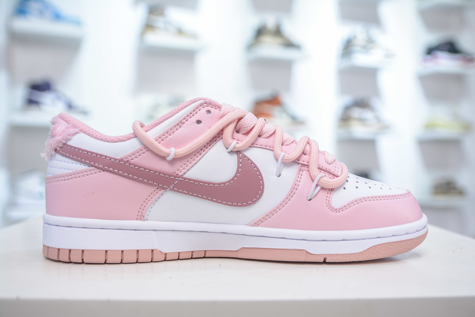 Nike SB Dunk Low 'Strawberry Cheesecake' Pink & White Casual Shoes DO6485-600 4 cmp i1753975744744 9383 0 2
