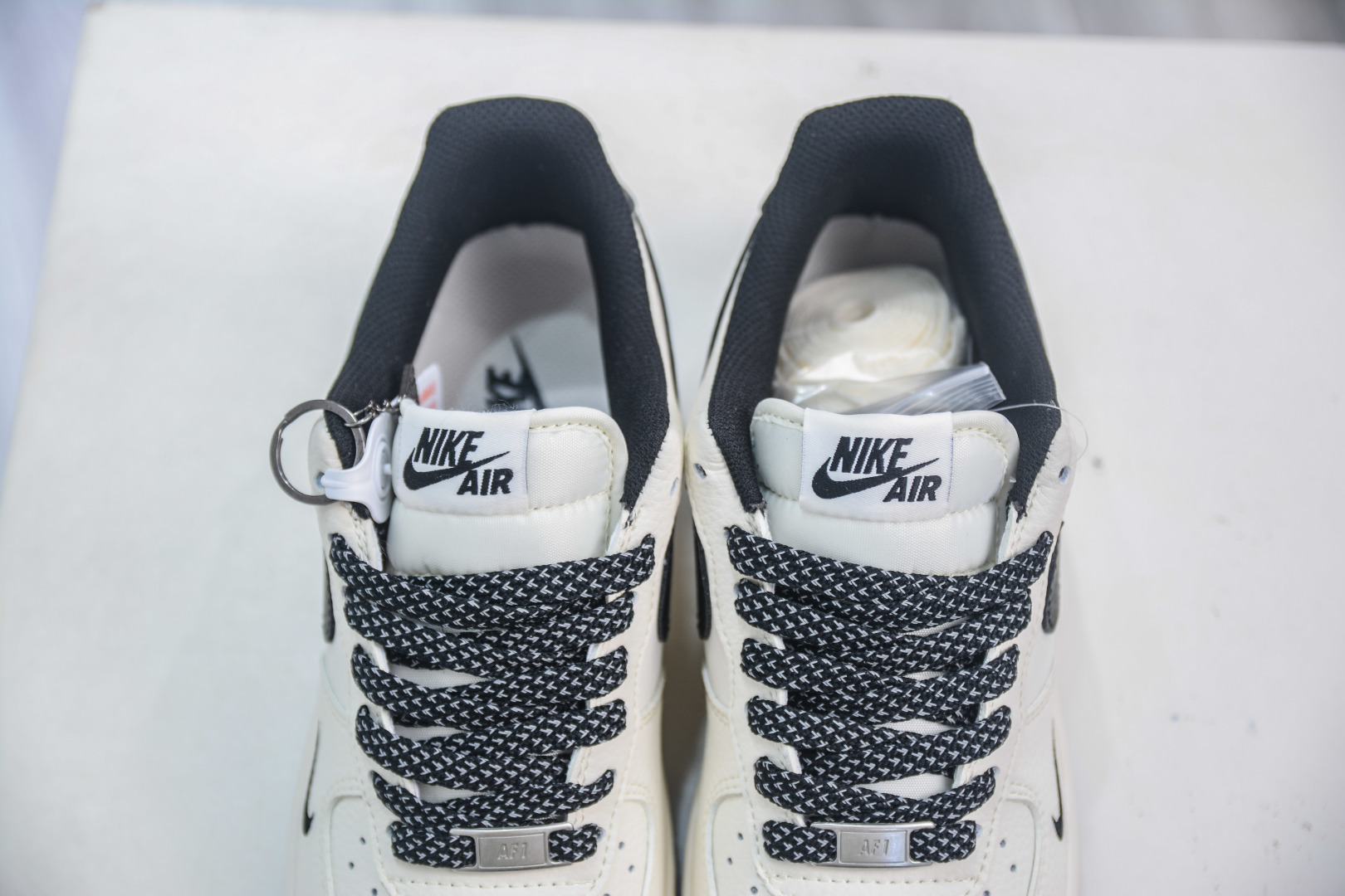 Nike Air Force 1 '07 Low Cream Black Sneakers Authentic Comfort and Style 9 cmp i1753976105384 2877 0 7