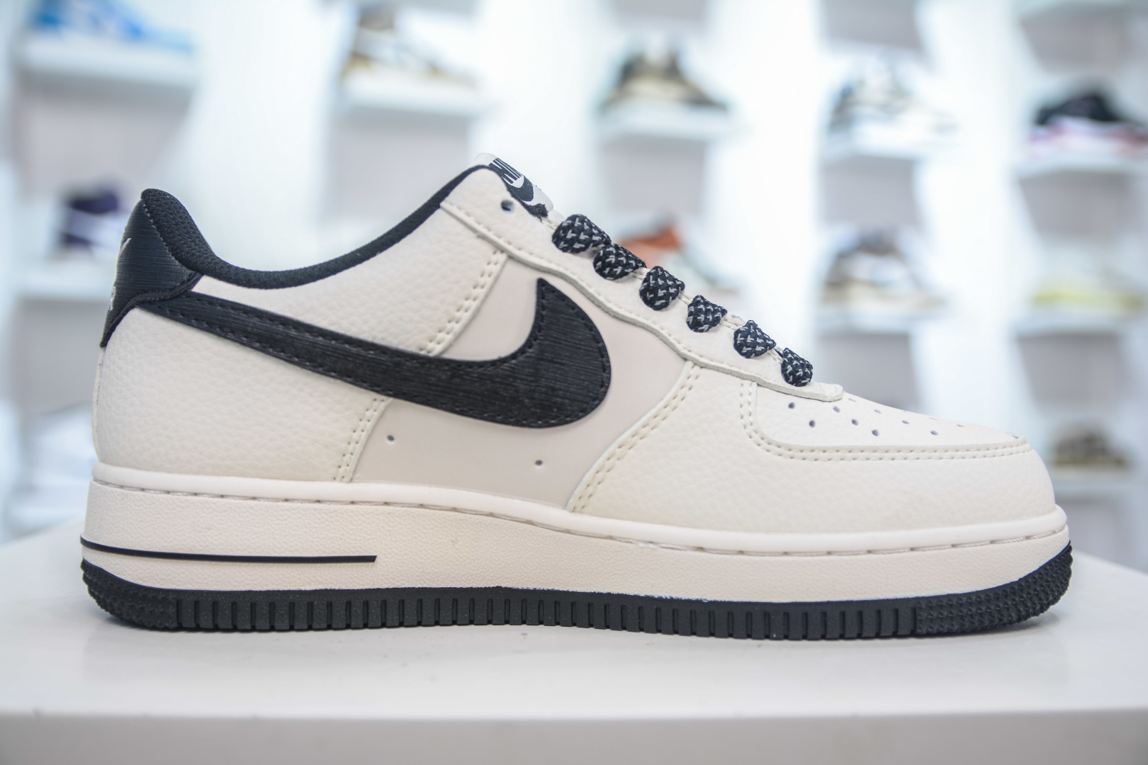 Nike Air Force 1 '07 Low Cream Black Sneakers Authentic Comfort and Style 4 cmp i1753976105384 5153 0 2