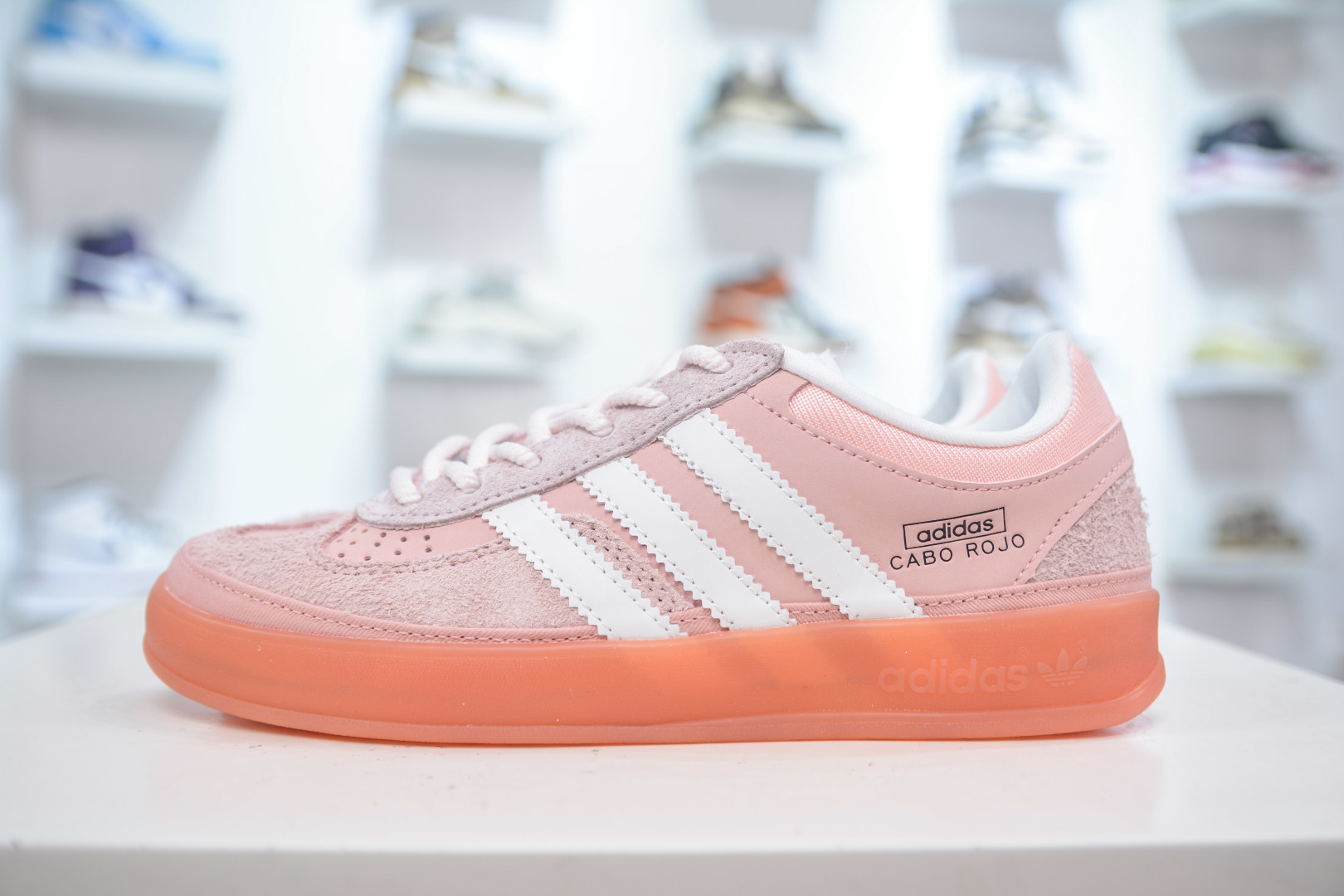 Adidas BAD X BUNNY Gazelle Casual Low-Top Sneakers - Pink, Women's 2 cmp i1754146173402 9883 0 0