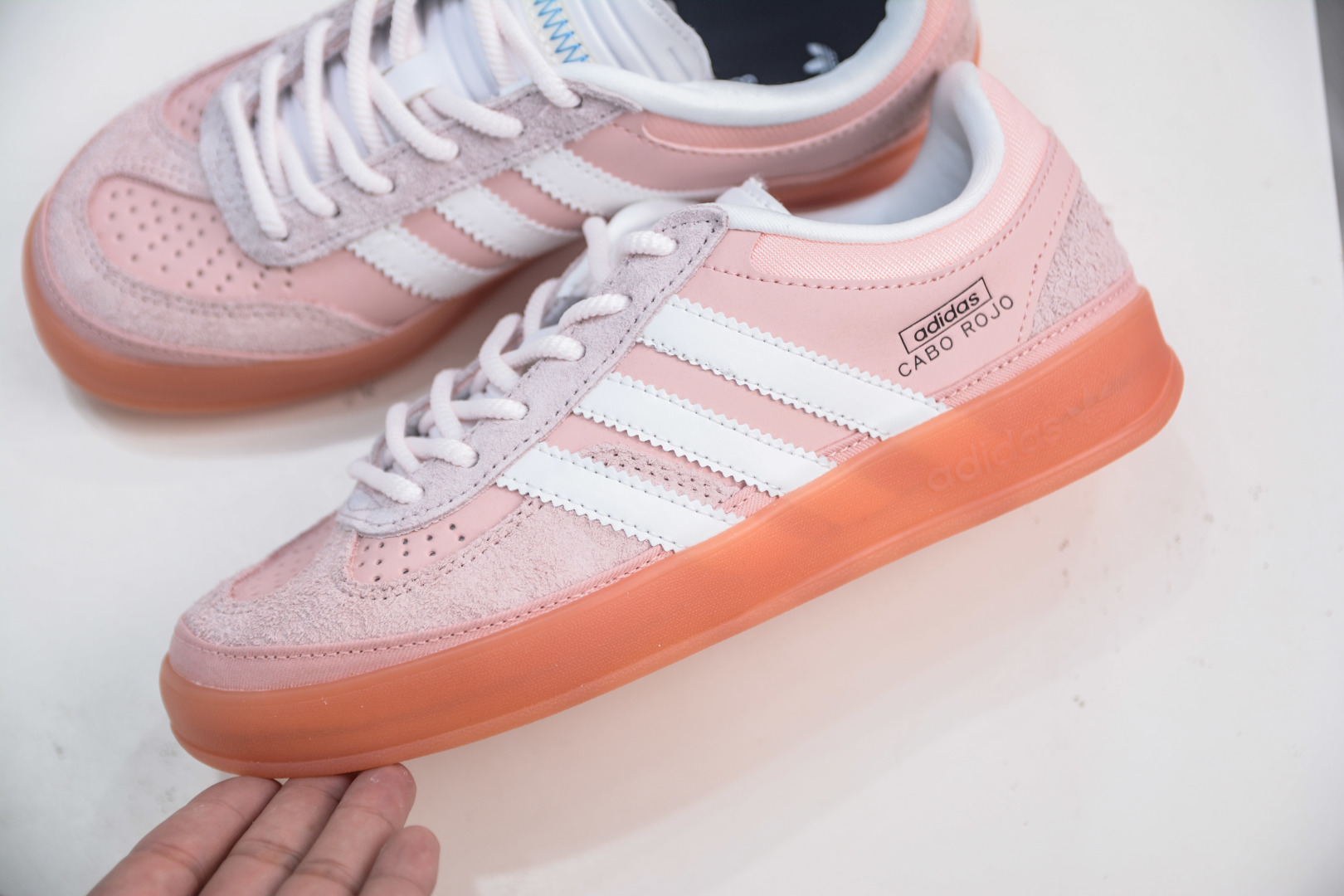 Adidas BAD X BUNNY Gazelle Casual Low-Top Sneakers - Pink, Women's 8 cmp i1754146173456 6351 0 6