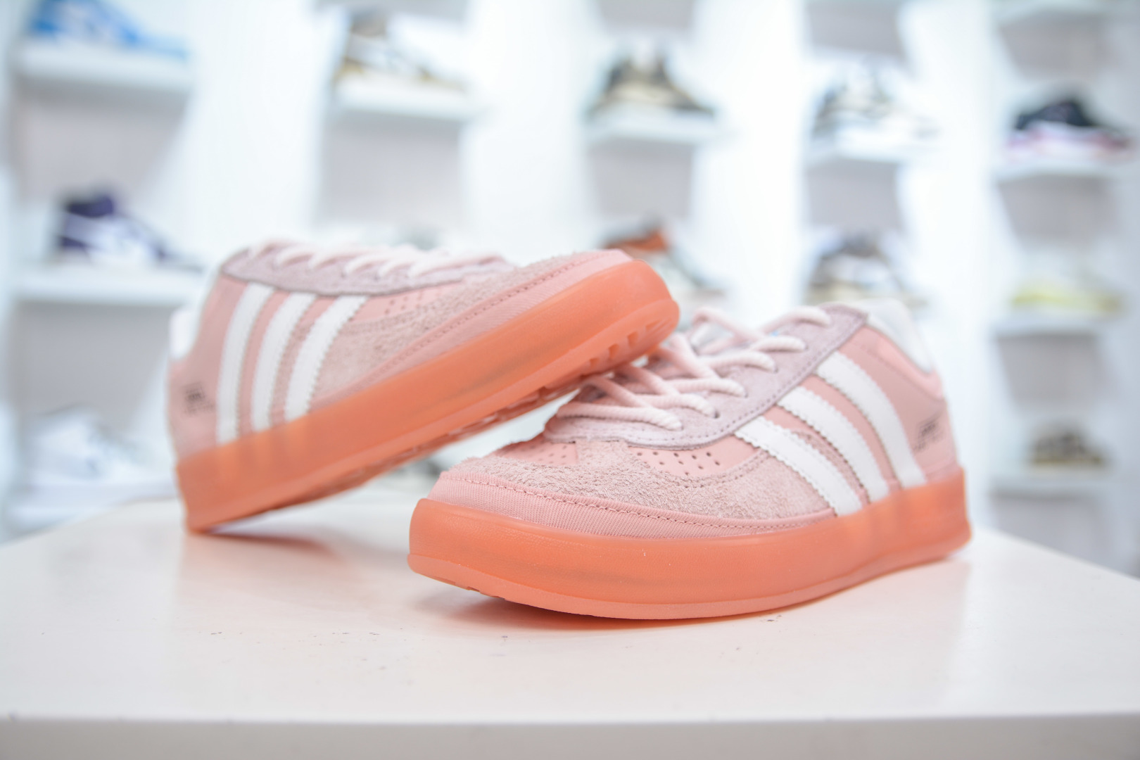 Adidas BAD X BUNNY Gazelle Casual Low-Top Sneakers - Pink, Women's 5 cmp i1754146174577 4922 0 3