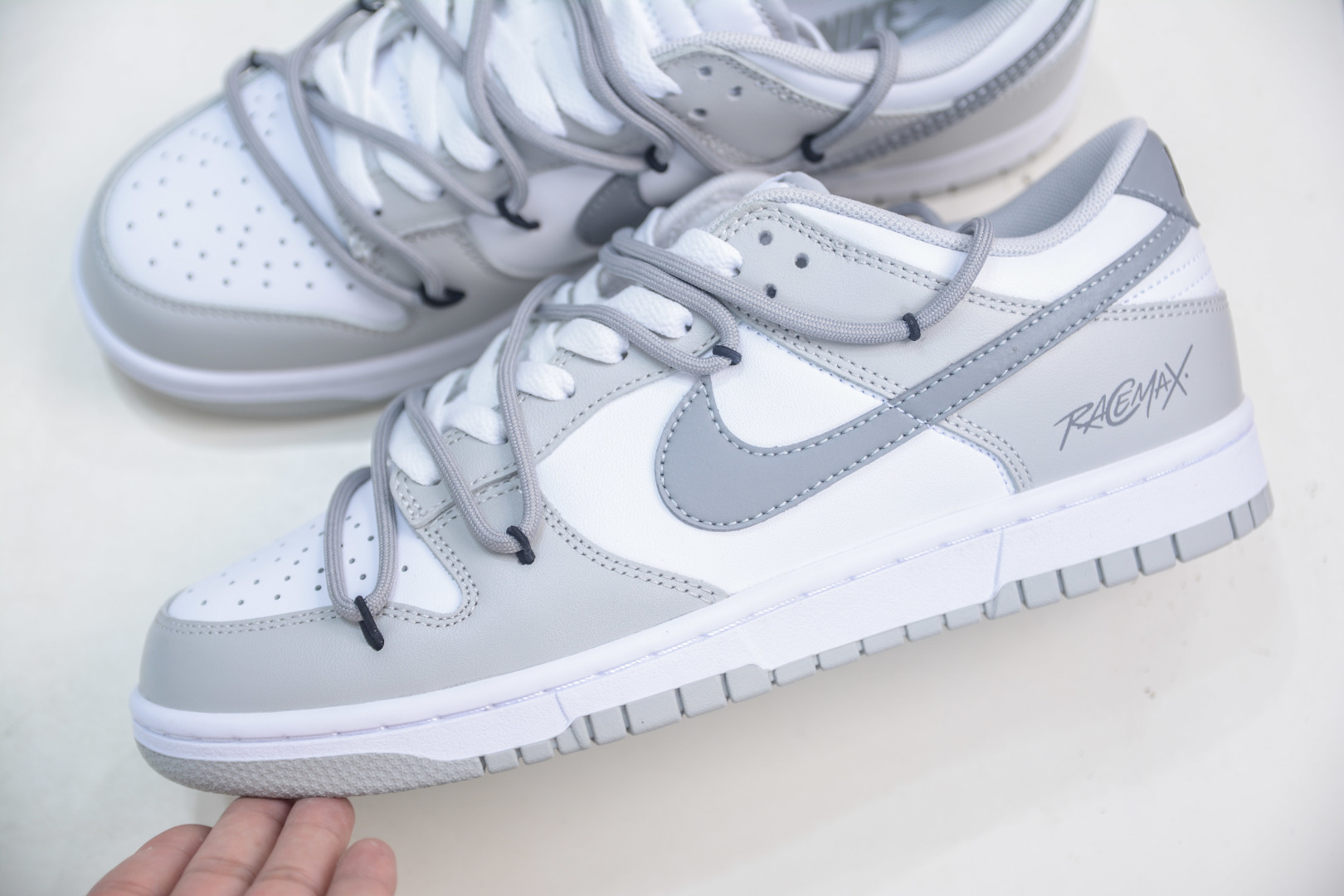 Nike SB Dunk Low White Grey, Premium Leather, Superior Comfort, DD1391-103 7 cmp i1754236637586 9000 0 6