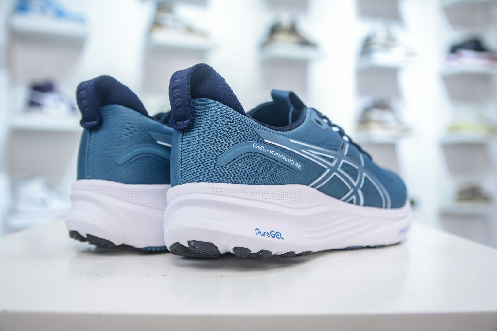Asics Gel-Kayano 32 Blue Running Shoes, Breathable & Professional - Supportive Fit 7 cmp i1754236821319 6458 0 5