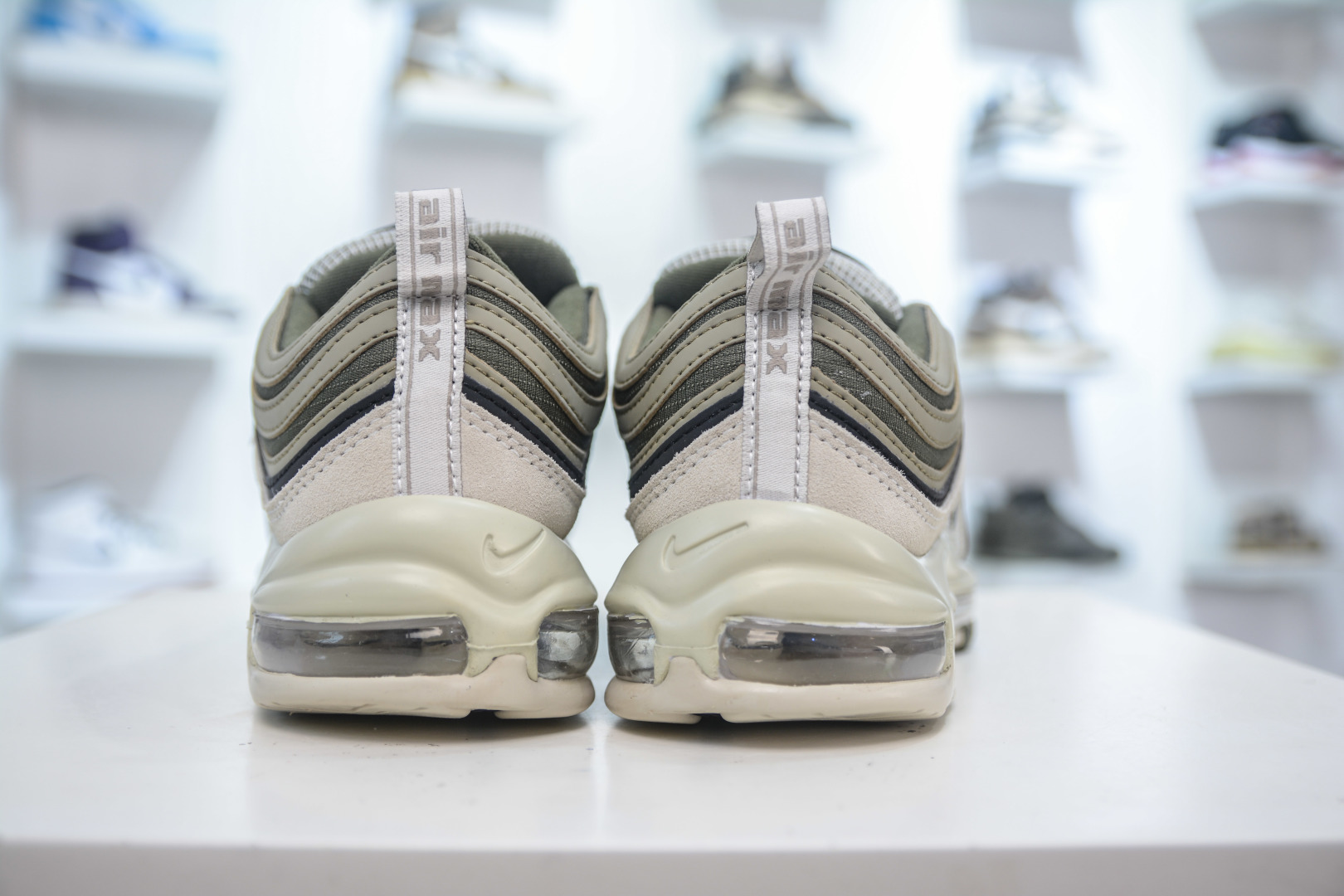 NK Air Max 97子弹 Swoosh电绣 卡色匹配原版 FB9619-002