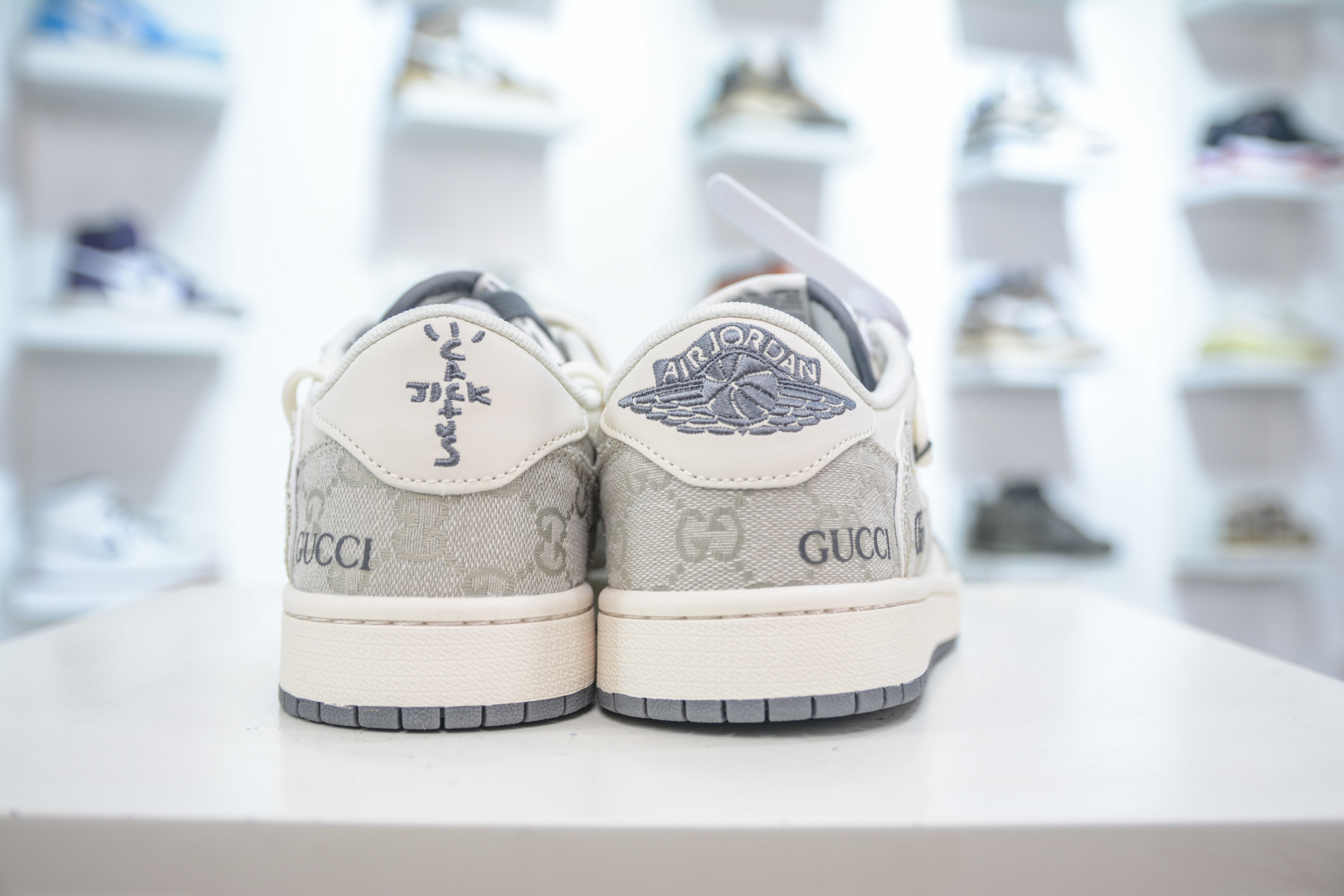 Travis Scott x Nike Air Jordan 1 Low Gucci Collab Sneakers - Limited Edition 2 cmp i1754319170662 282 0 1