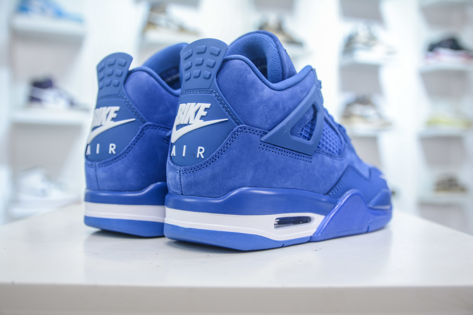 F版 Nigel Sylvester x Air Jordan 4 Retro AJ4 ”Blue”乔丹4代联名 蓝砖 HF4340-400