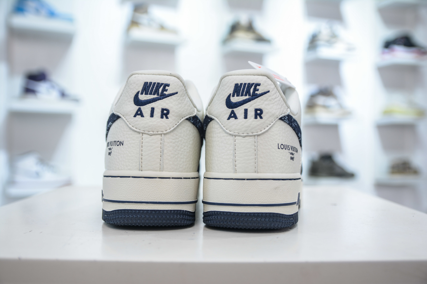 Nike Air Force 1 Low x Louis Vuitton White Black Denim Collaboration 2 cmp i1755306860030 6891 0 1