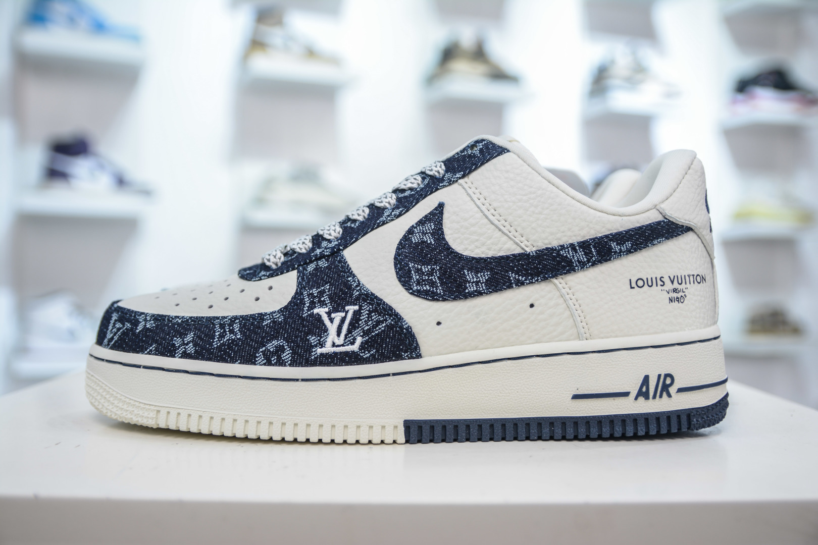 Nike Air Force 1 Low x Louis Vuitton White Black Denim Collaboration 1 cmp i1755306861223 1471 0 0