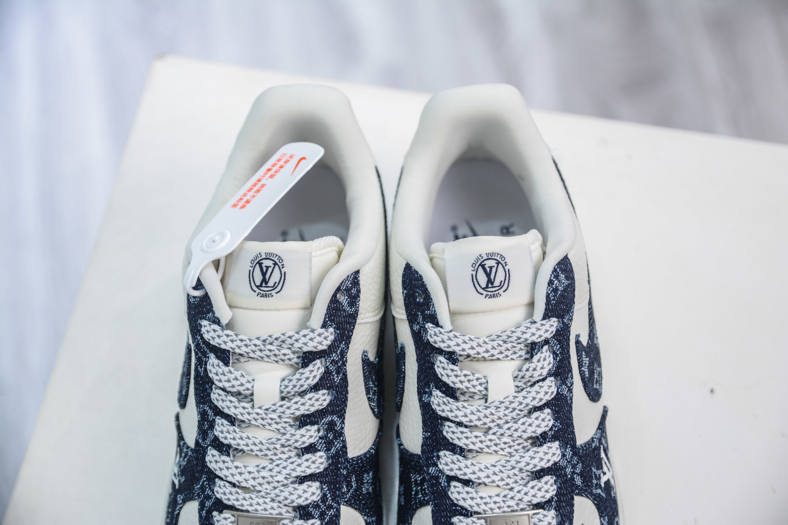 Nike Air Force 1 Low x Louis Vuitton White Black Denim Collaboration 8 cmp i1755306861226 3774 0 7