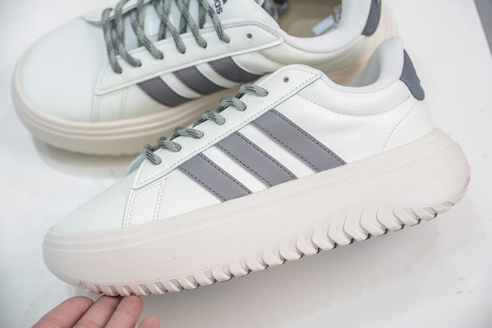 Adidas Grand Court Platform Women's Sneaker - Iconic Style & Added Height 8 cmp i1755307008731 3373 0 6