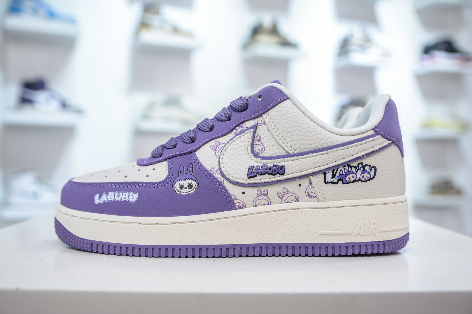 Nike Air Force 1 Low x LABUBU Collab - Milk White & Purple - Perfect Fit 1 cmp i1755363717394 4692 0 0