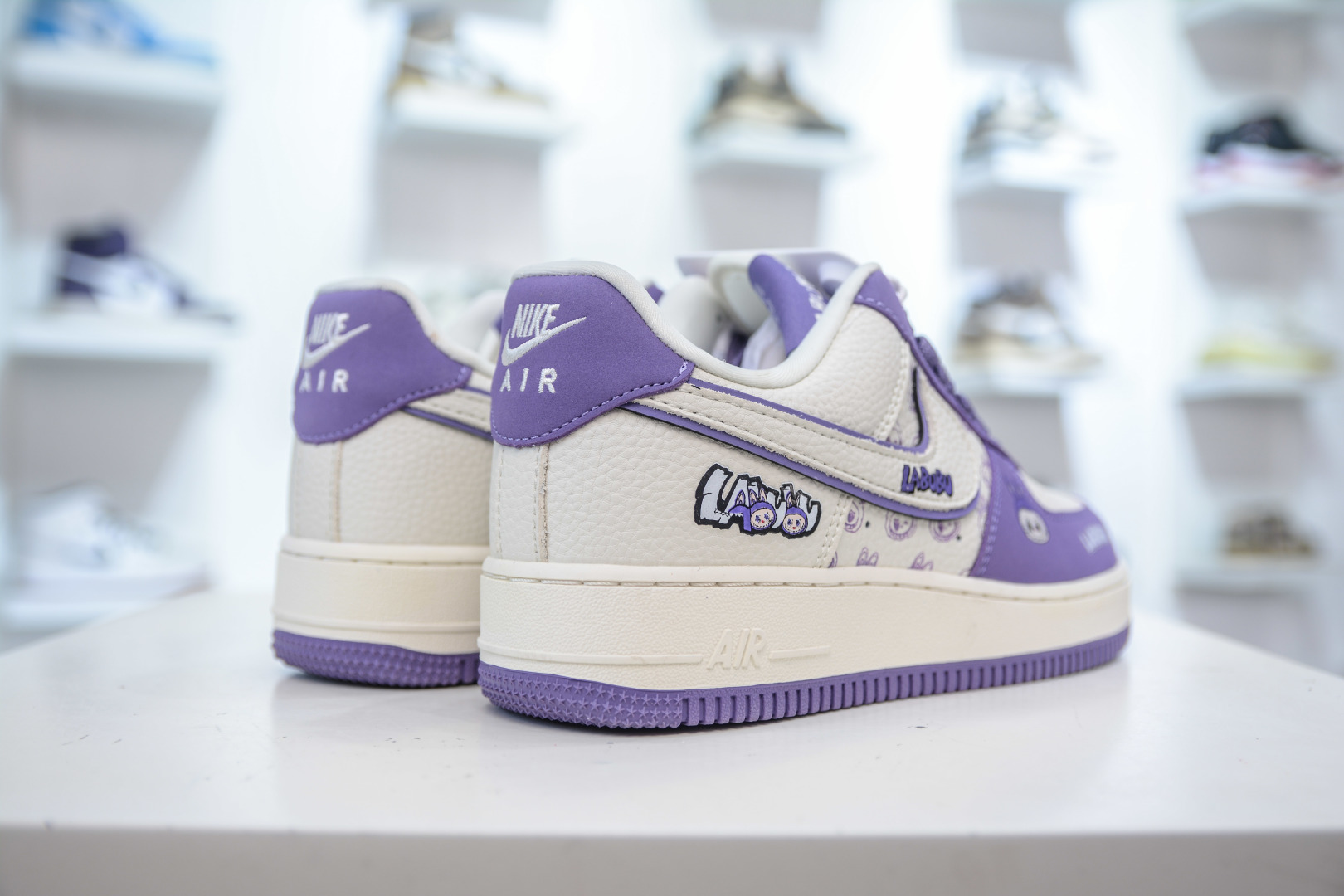 Nike Air Force 1 Low x LABUBU Collab - Milk White & Purple - Perfect Fit 6 cmp i1755363717394 75 0 5