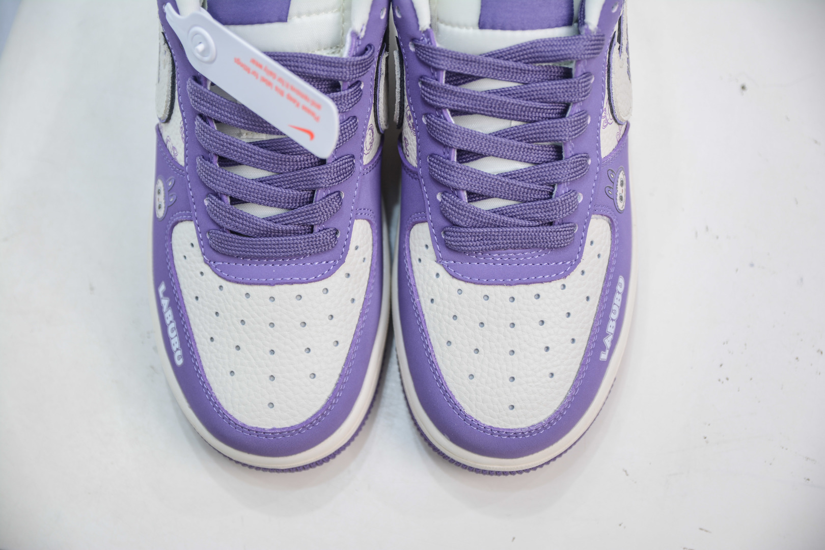 Nike Air Force 1 Low x LABUBU Collab - Milk White & Purple - Perfect Fit 9 cmp i1755363718037 7237 0 8