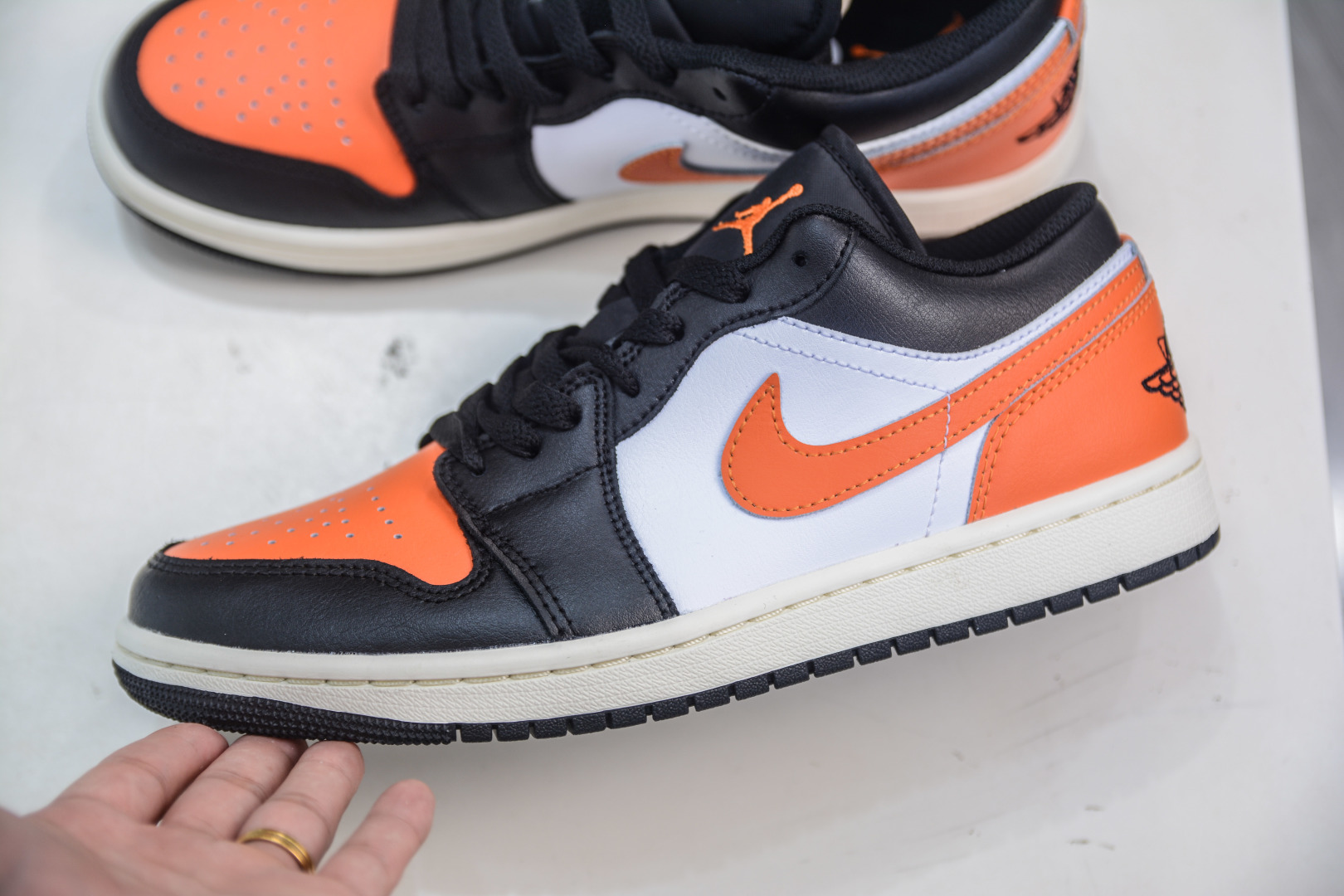 Air Jordan 1 Low 'Shattered Backboard' Black Orange White Sneakers for Men 7 cmp i1755364344230 9965 0 6