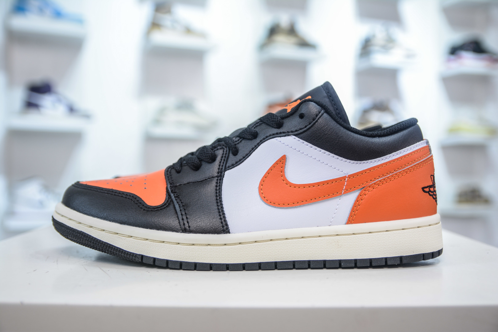 Air Jordan 1 Low 'Shattered Backboard' Black Orange White Sneakers for Men 1 cmp i1755364345051 3552 0 0