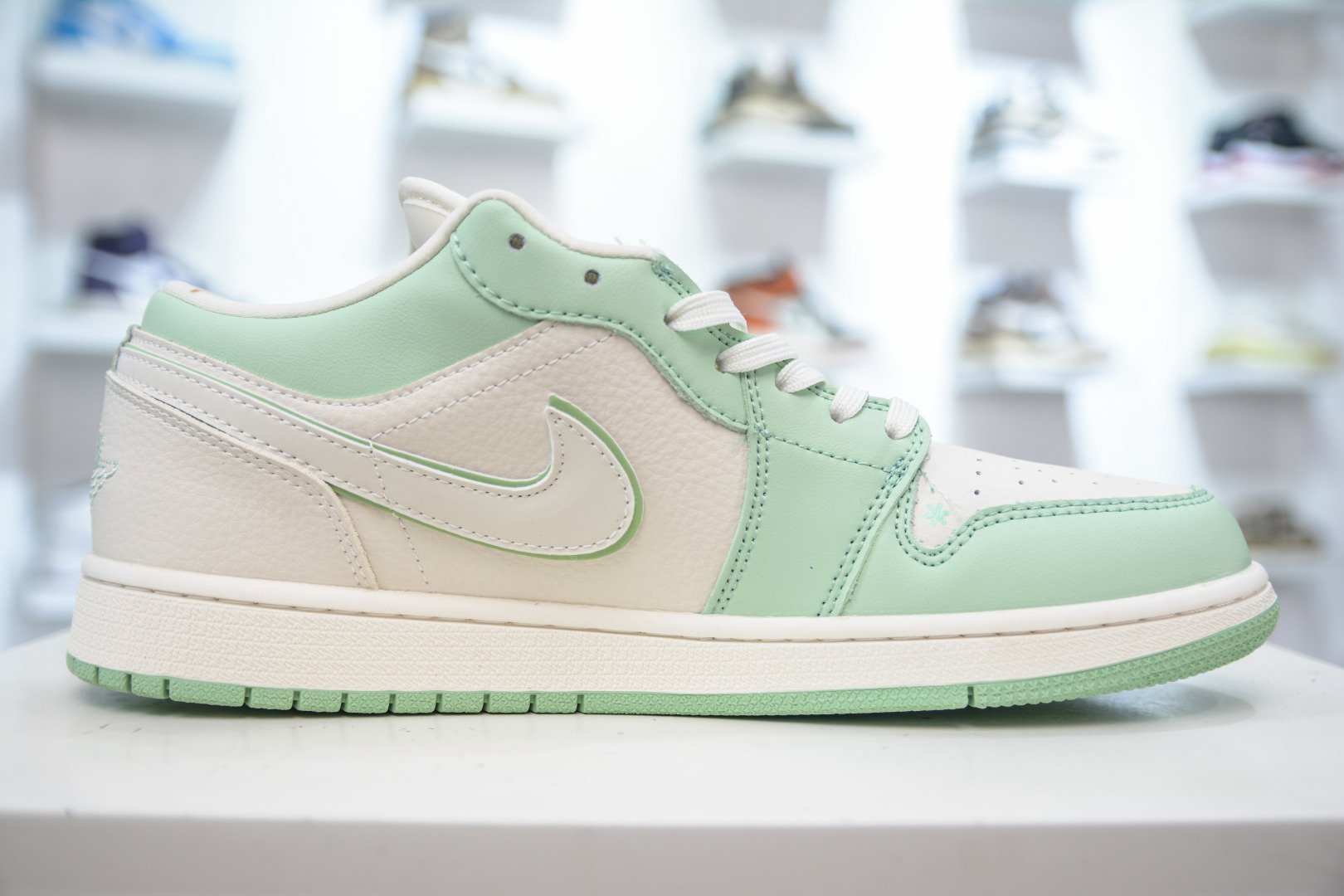 Air Jordan 1 Low X LABUBU Collab - Custom Green, Premium Leather Sneakers 3 cmp i1755364488592 2266 0 2