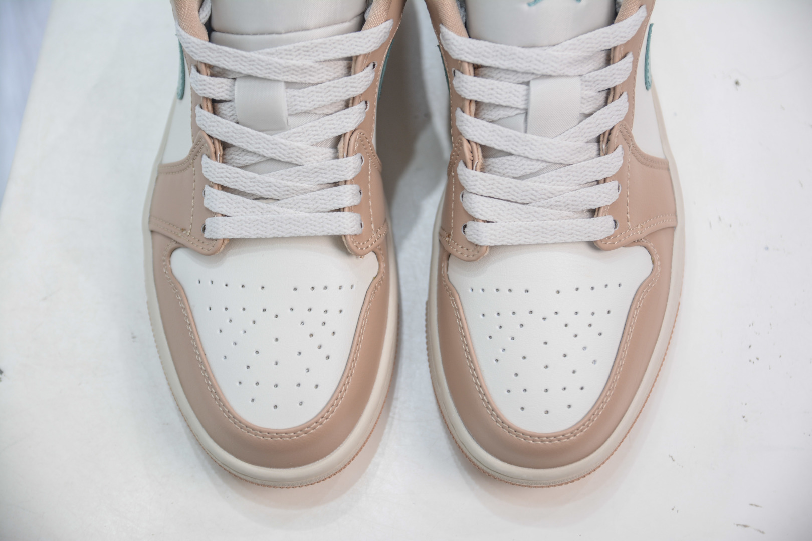 Air Jordan 1 Low 'Light Orewood Brown/Mint Foam' Casual Shoes - Size 36-46 10 cmp i1755364686155 5529 0 8