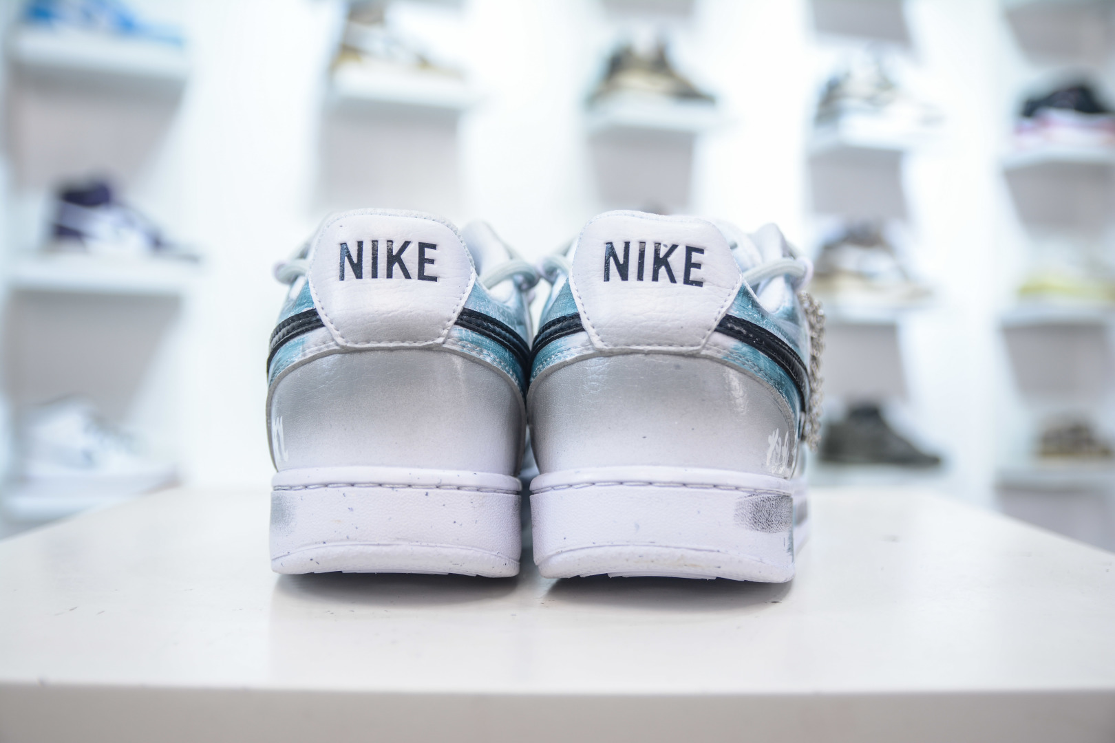 Nike Court Vision Low Sneakers - Hand-Painted Graffiti, Comfortable and Stylish 3 cmp i1755364739287 2162 0 1