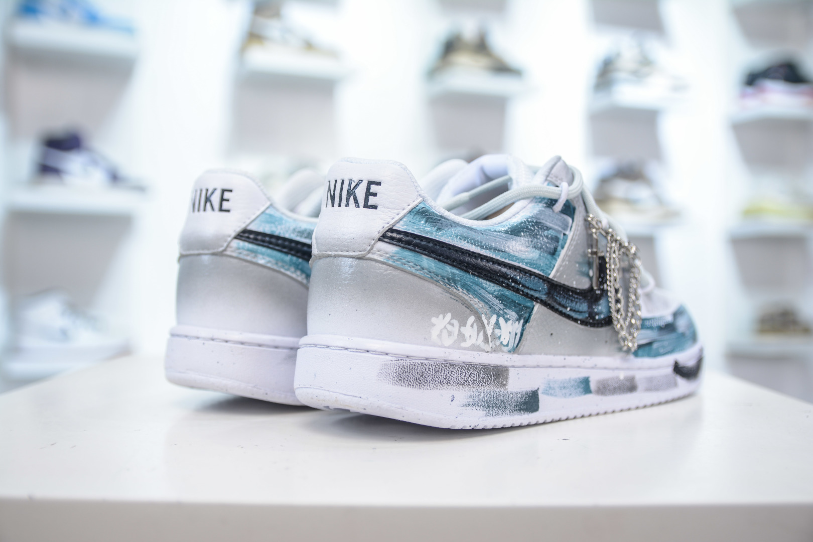 Nike Court Vision Low Sneakers - Hand-Painted Graffiti, Comfortable and Stylish 7 cmp i1755364739287 4610 0 5