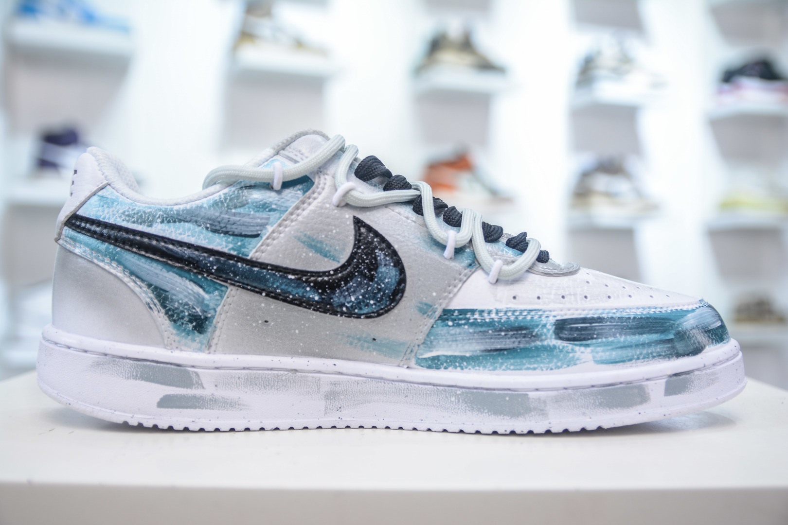 Nike Court Vision Low Sneakers - Hand-Painted Graffiti, Comfortable and Stylish 4 cmp i1755364740495 9452 0 2